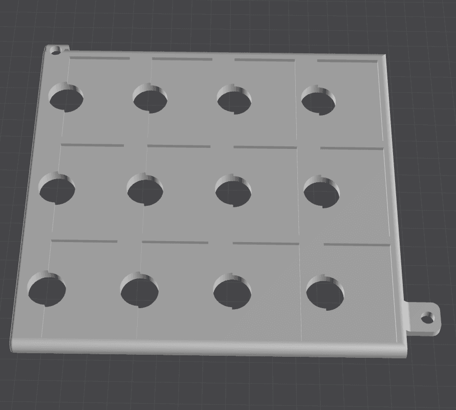 12 Dogtag Template for fiber laser 3d model