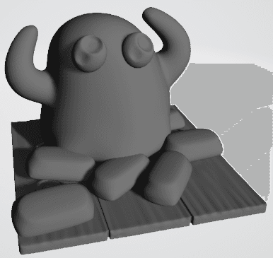 blobgold 3d model