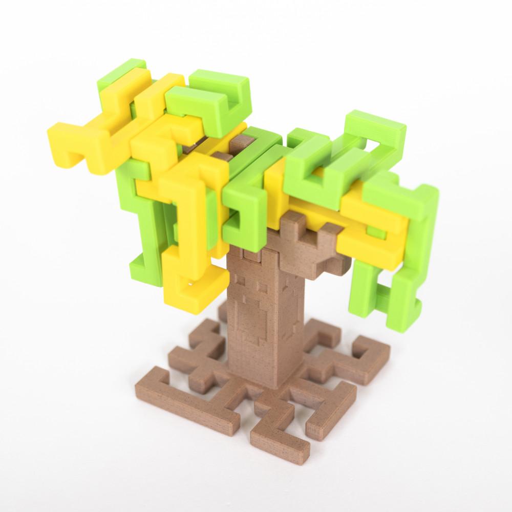 Tippi Tree // Original Tabletop Stacking Game 3d model