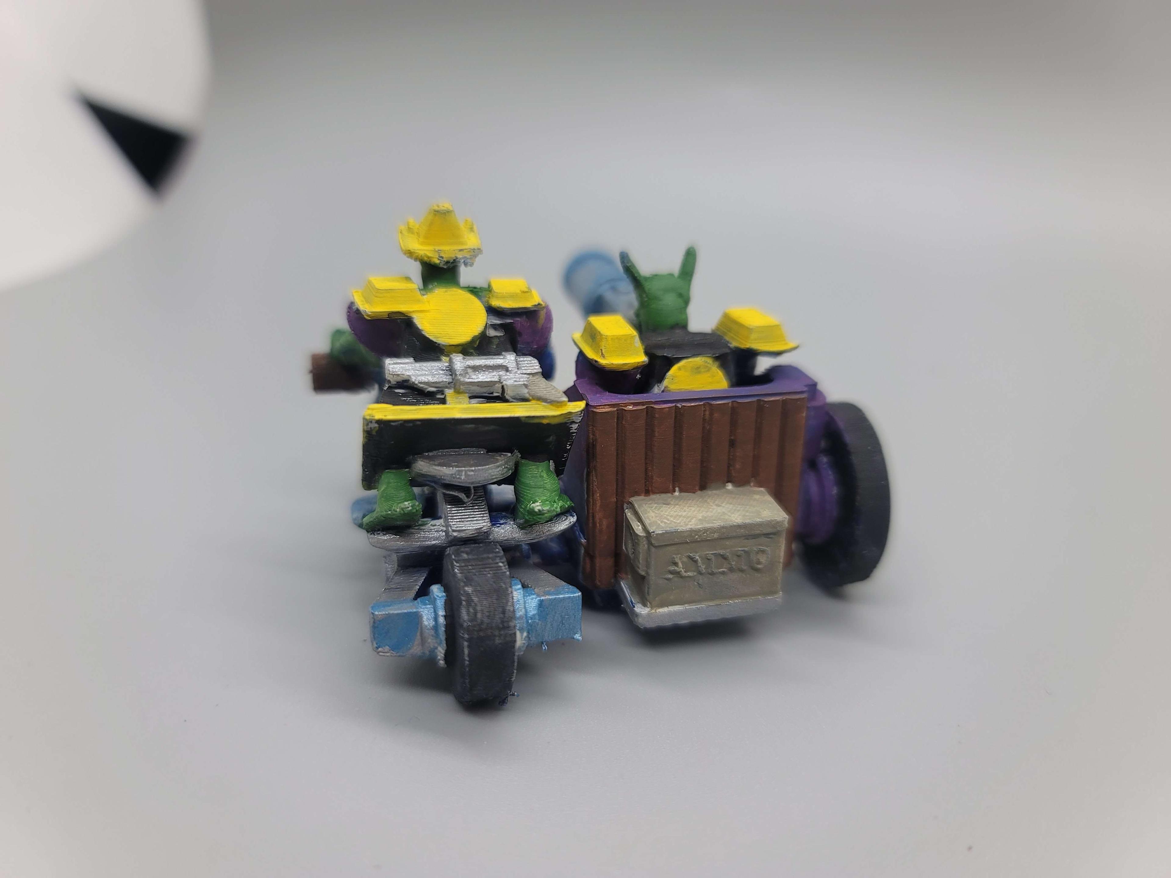 FHW Zorblin Biker Heavy with Lead Thrower 3d model