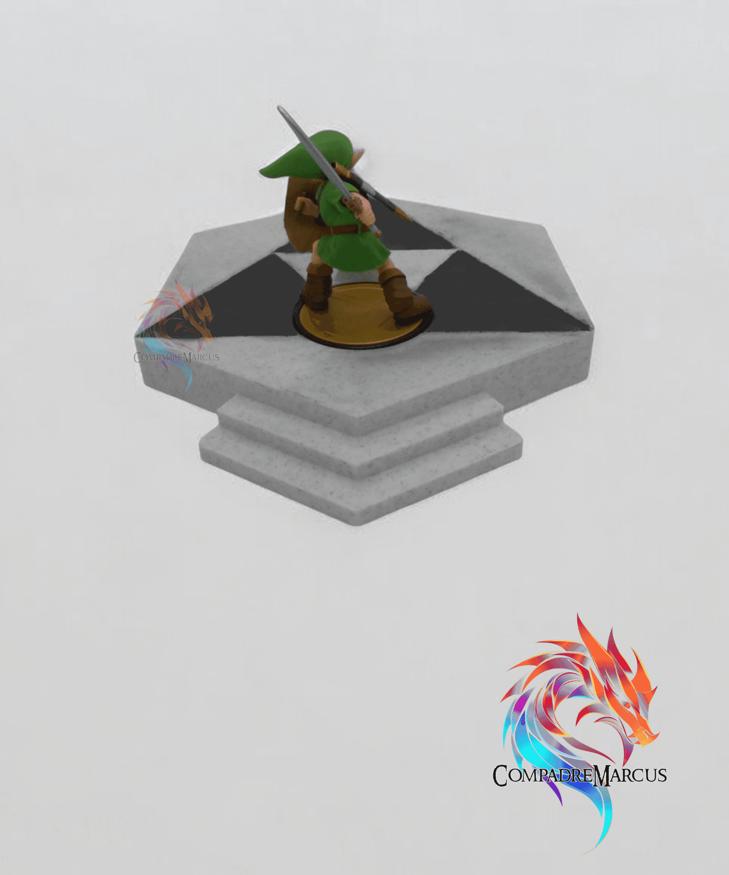 Temple of Time Amiibo Display / No supports / 3mf included 3d model