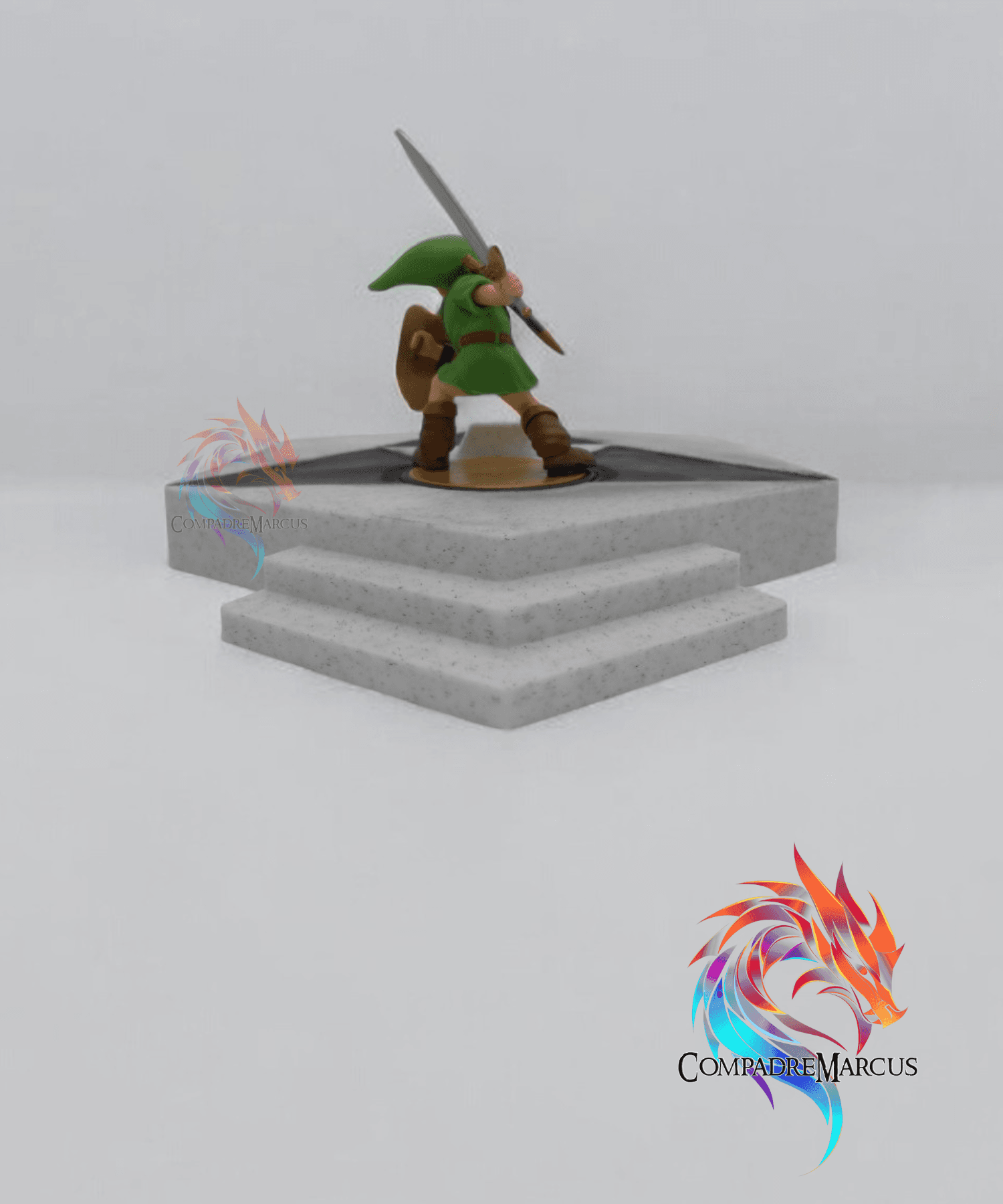 Temple of Time Amiibo Display / No supports / 3mf included 3d model