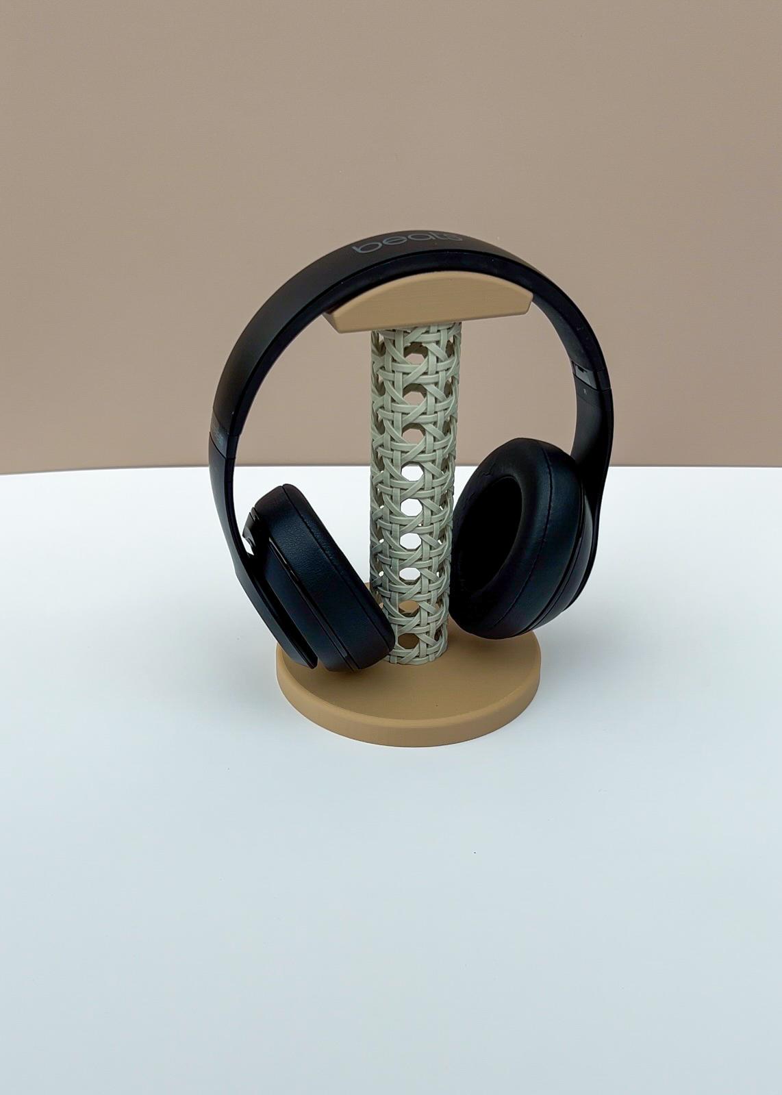 RattanHeadsetHanger 3d model