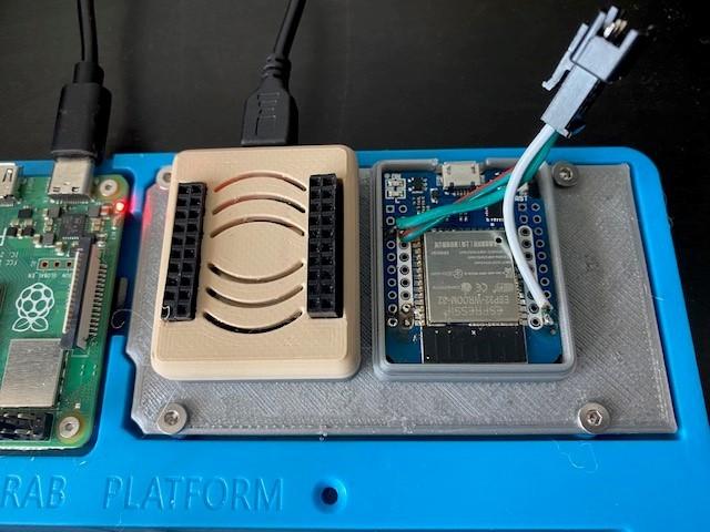 ESP32 D1 Mini Breadboard Converter Arduino 3d model