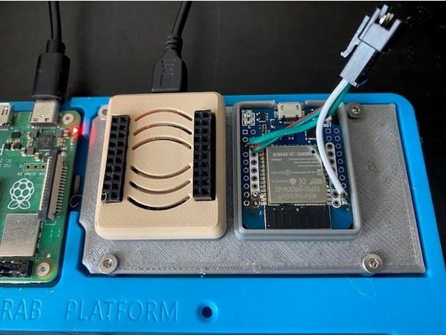 ESP32 D1 Mini Breadboard Converter Arduino 3d model