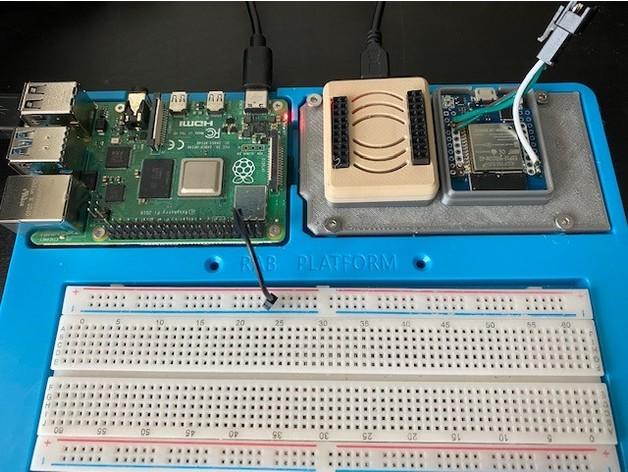 ESP32 D1 Mini Breadboard Converter Arduino 3d model