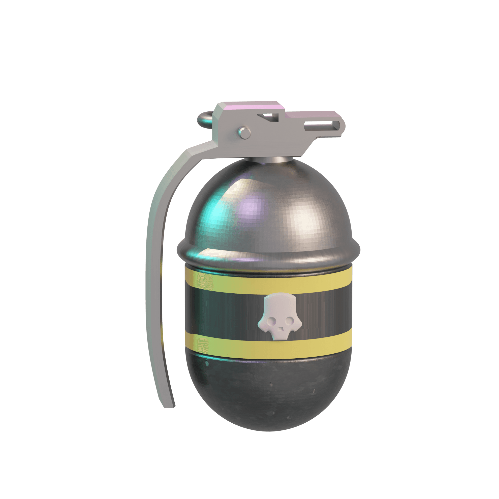 Helldivers 2 G-6 Frag Grenade 3d model