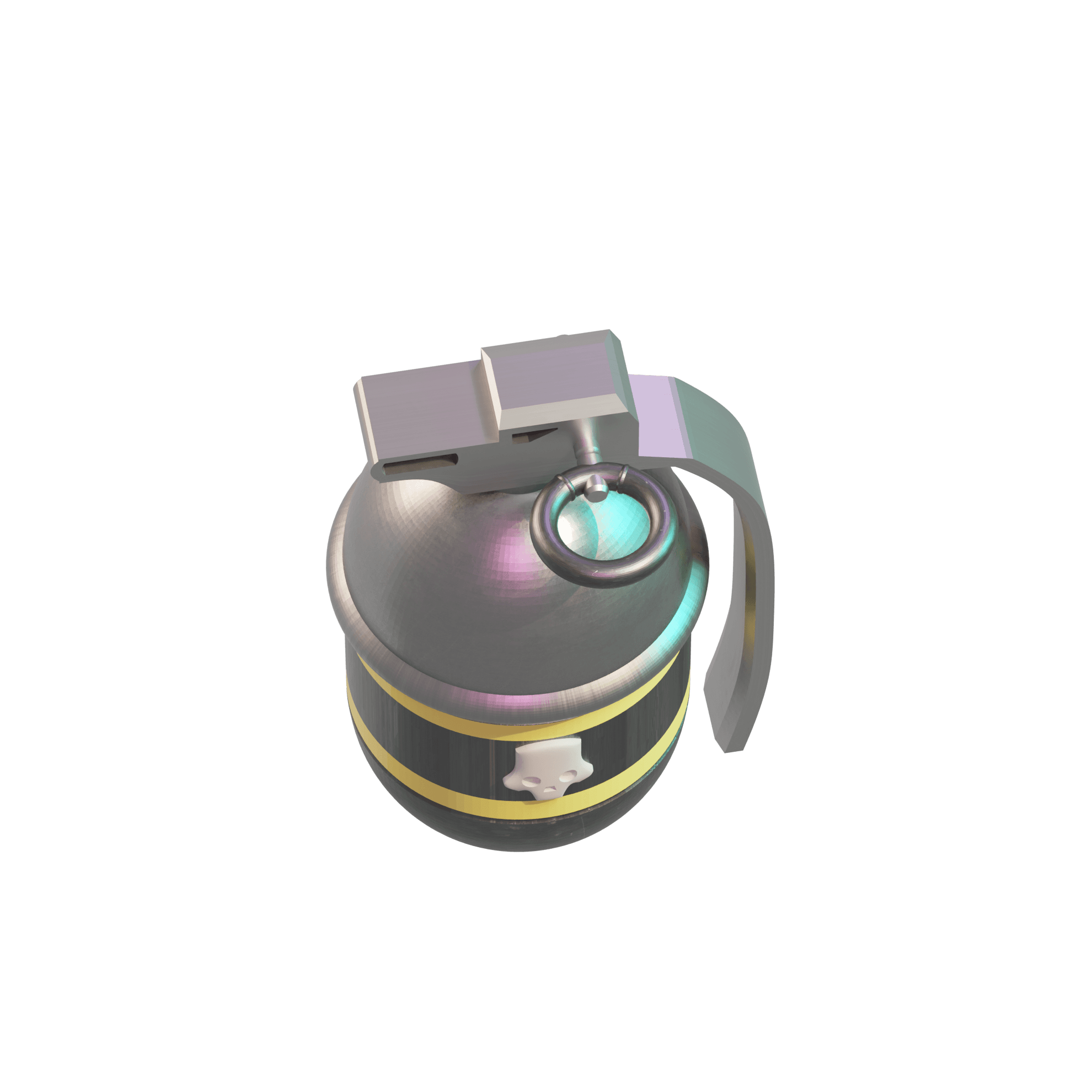 Helldivers 2 G-6 Frag Grenade 3d model