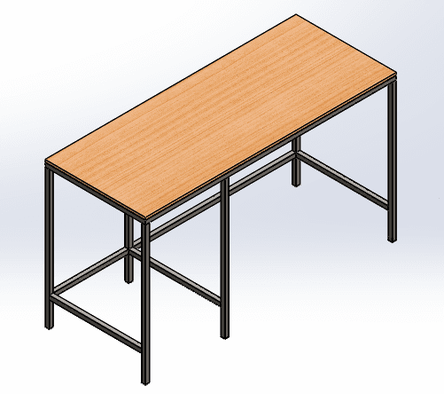 Computer Desk 3d model