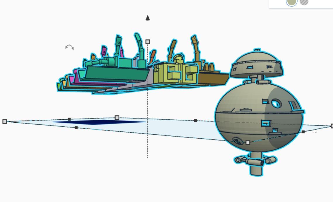 Shipyards Berth for Saucer Space Craft 3d model