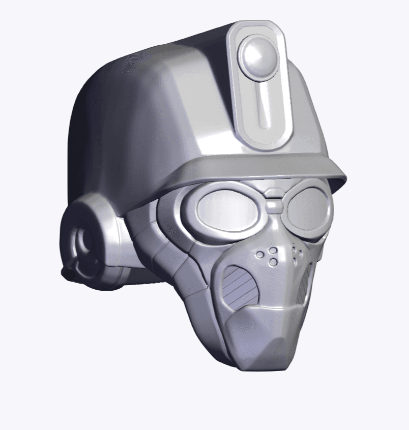 Mining Helmet - TR - Planetside 2 3d model