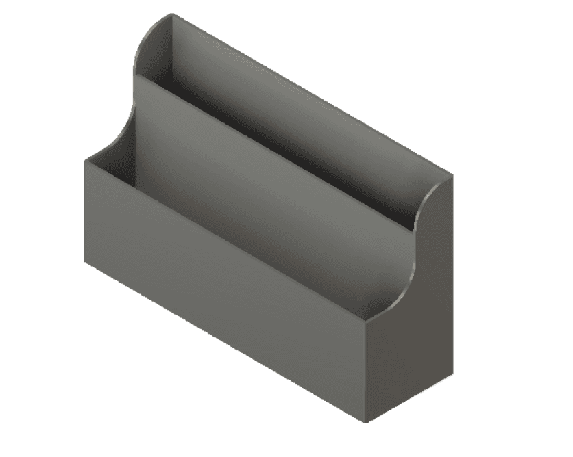 Post-it note Holder 3d model