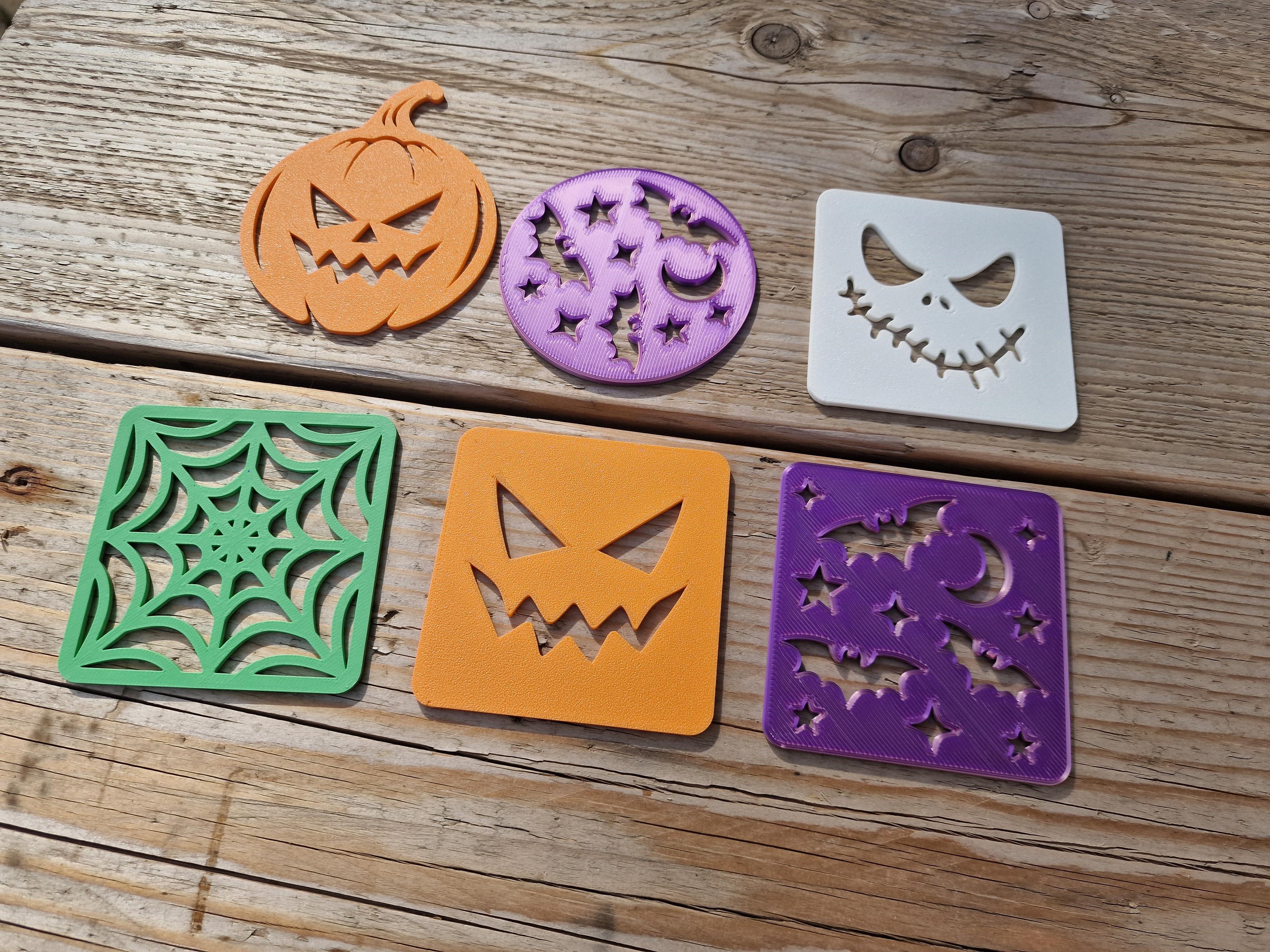 Spooky Coasters - Skellington Round 3d model