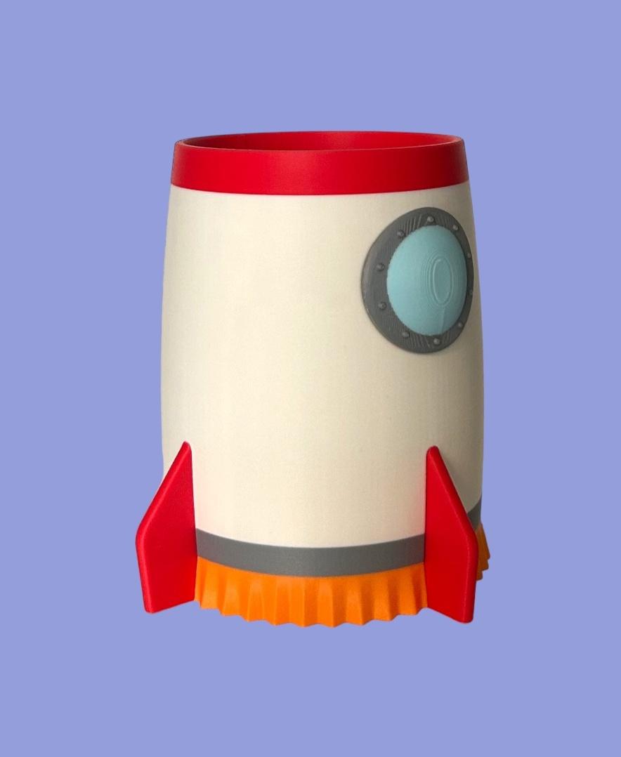 Rocket Koozie 3d model