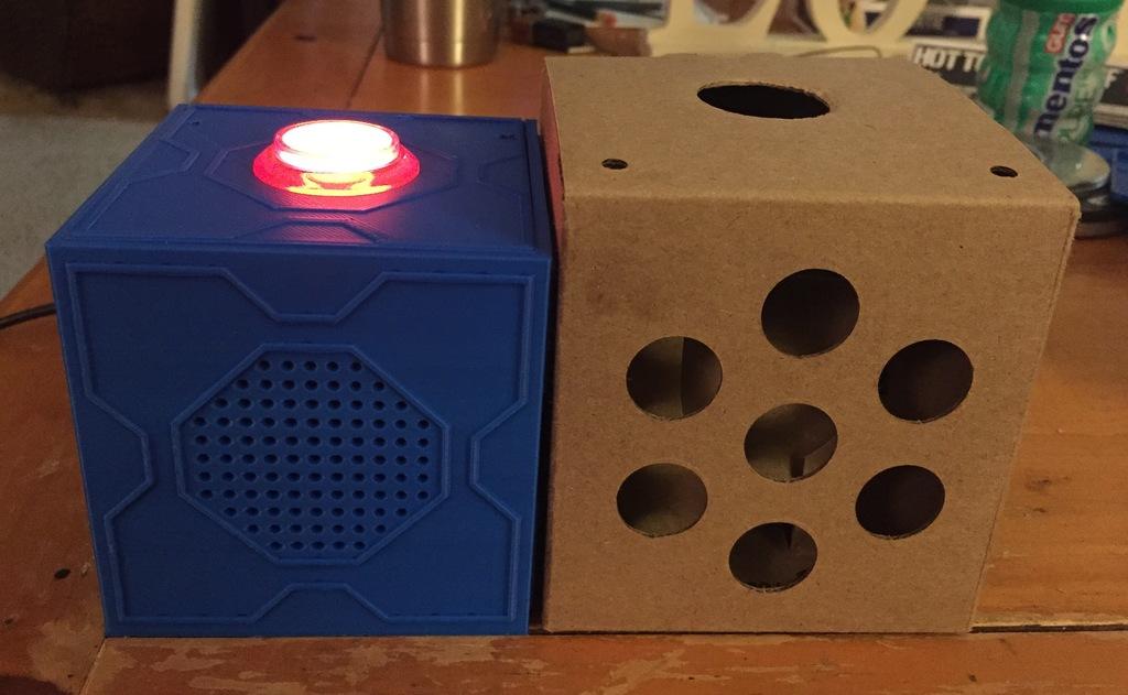 Meeseeks Box - Google AIY Voice for the Pi Zero W 3d model