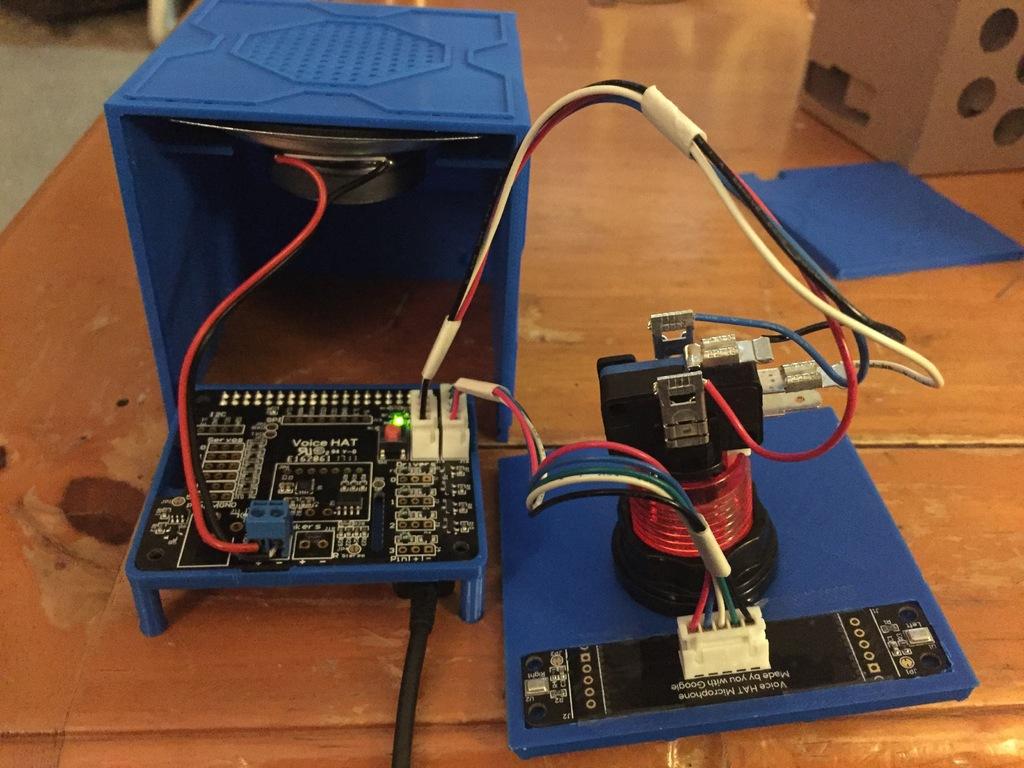 Meeseeks Box - Google AIY Voice for the Pi Zero W 3d model