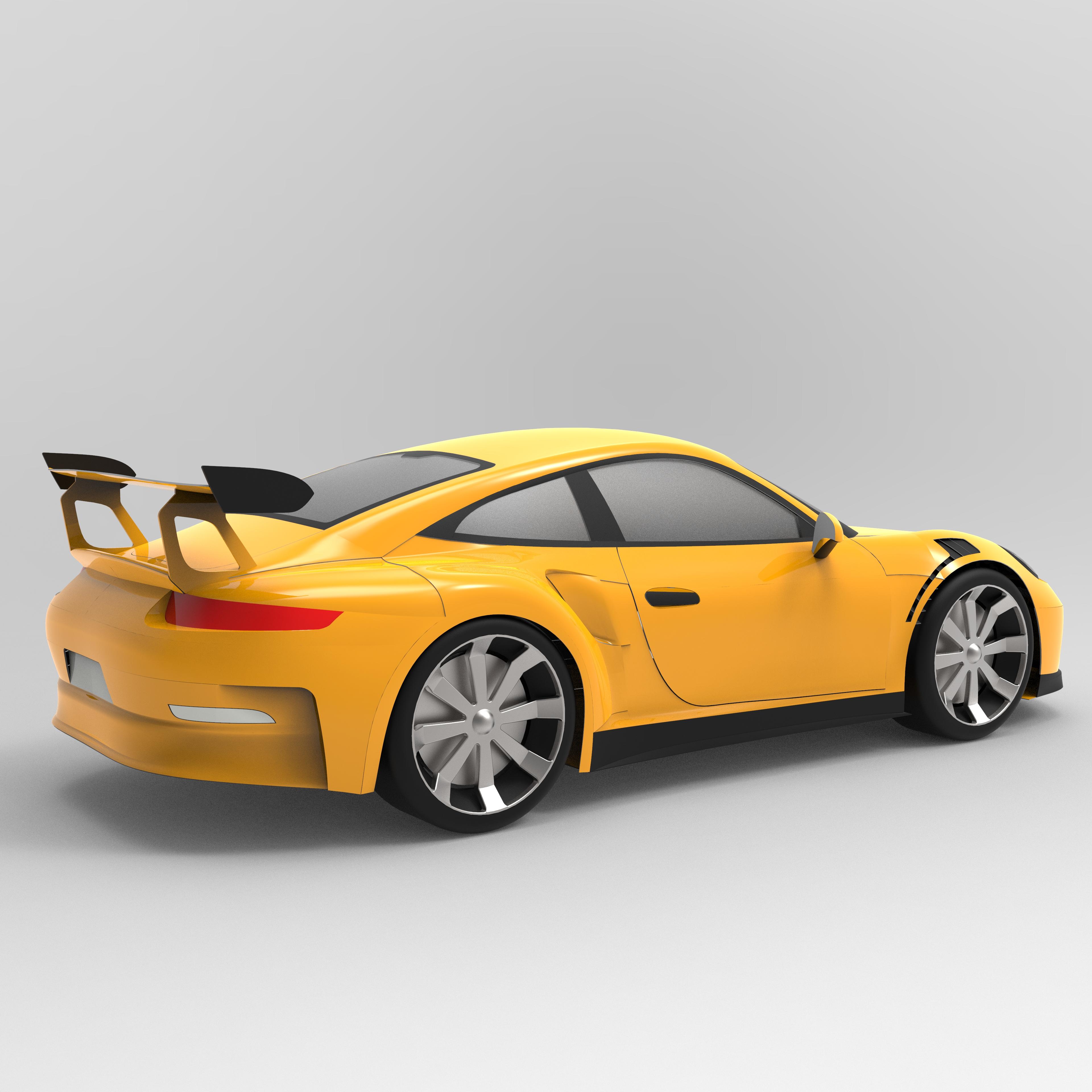 Porsche 911 GT3 3d model