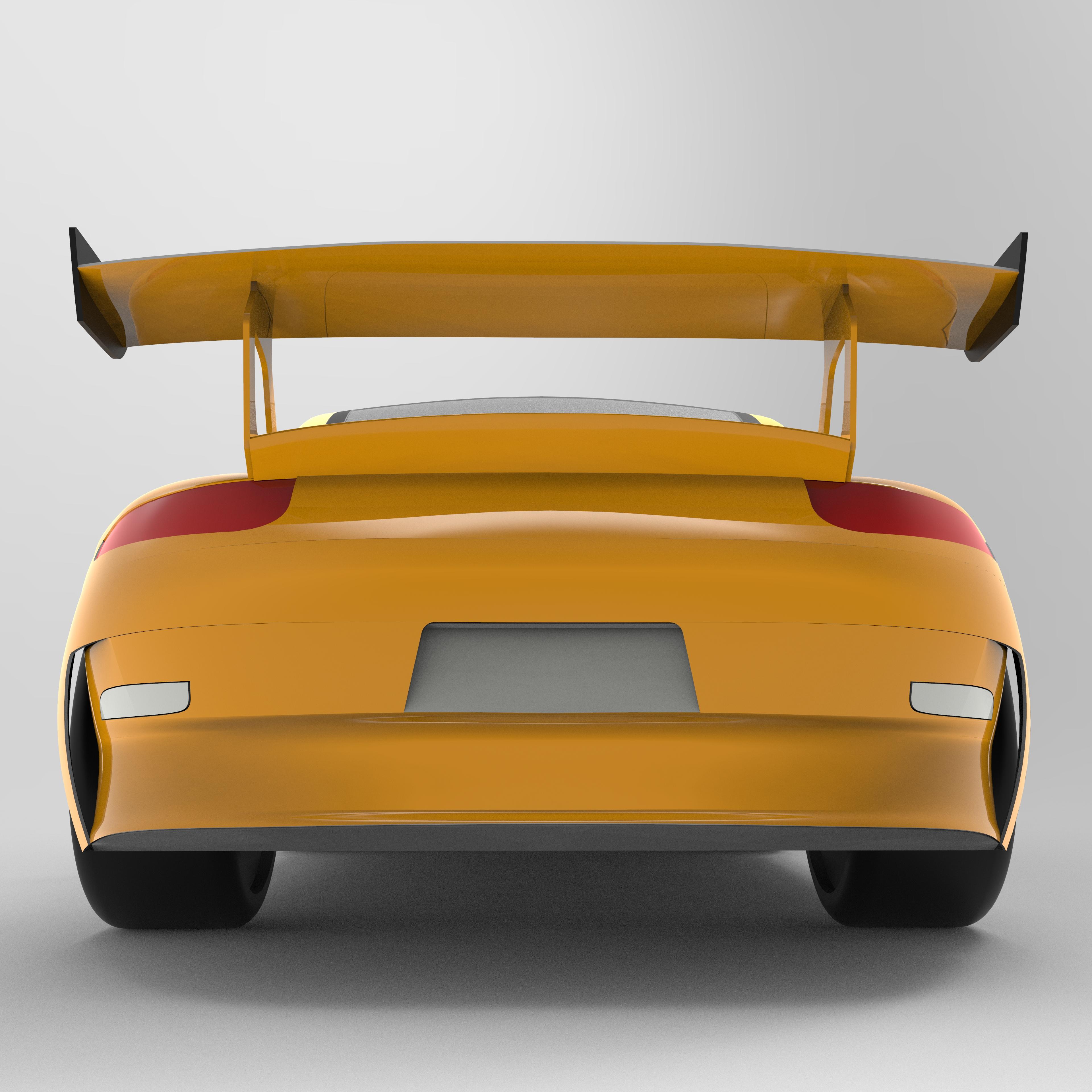 Porsche 911 GT3 3d model