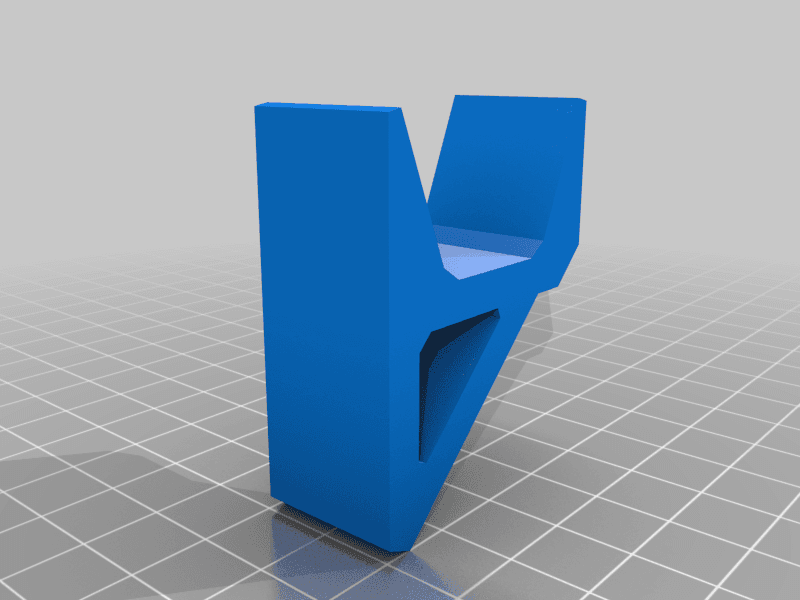 Unusual Headset Holder 3d model