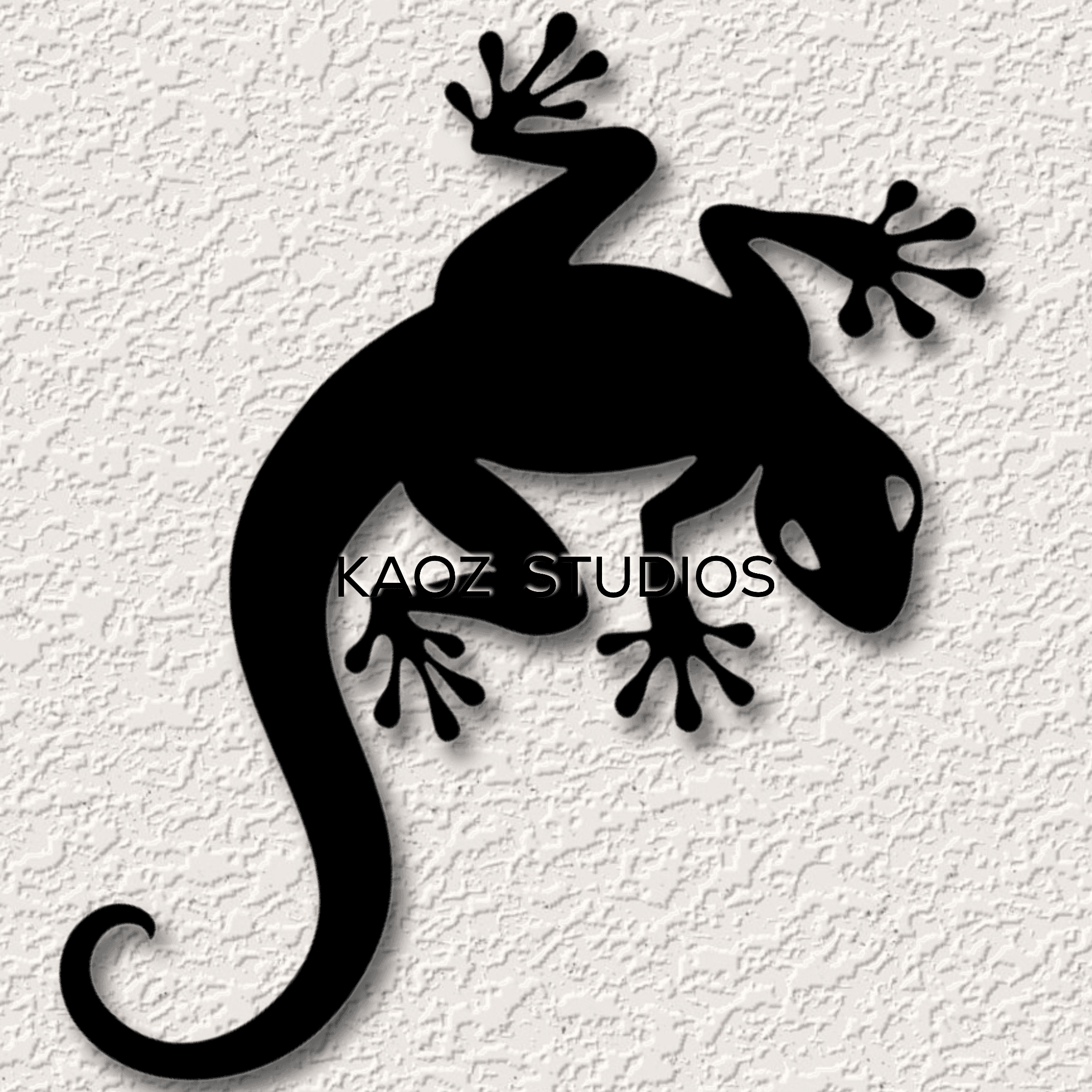 gecko wall art lizard wall decor reptile decoration 3d model