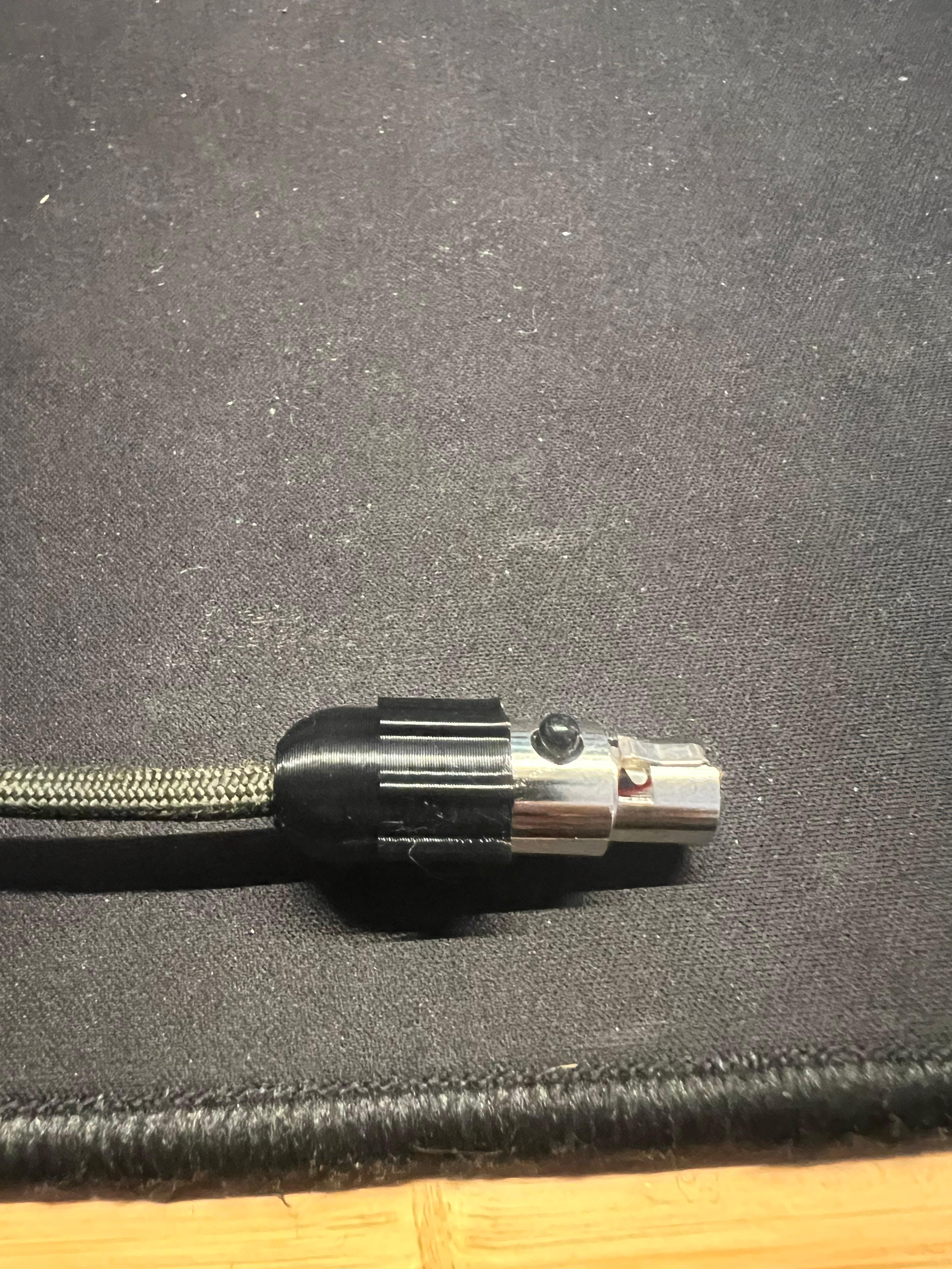 Shell for mini XLR connector 3d model