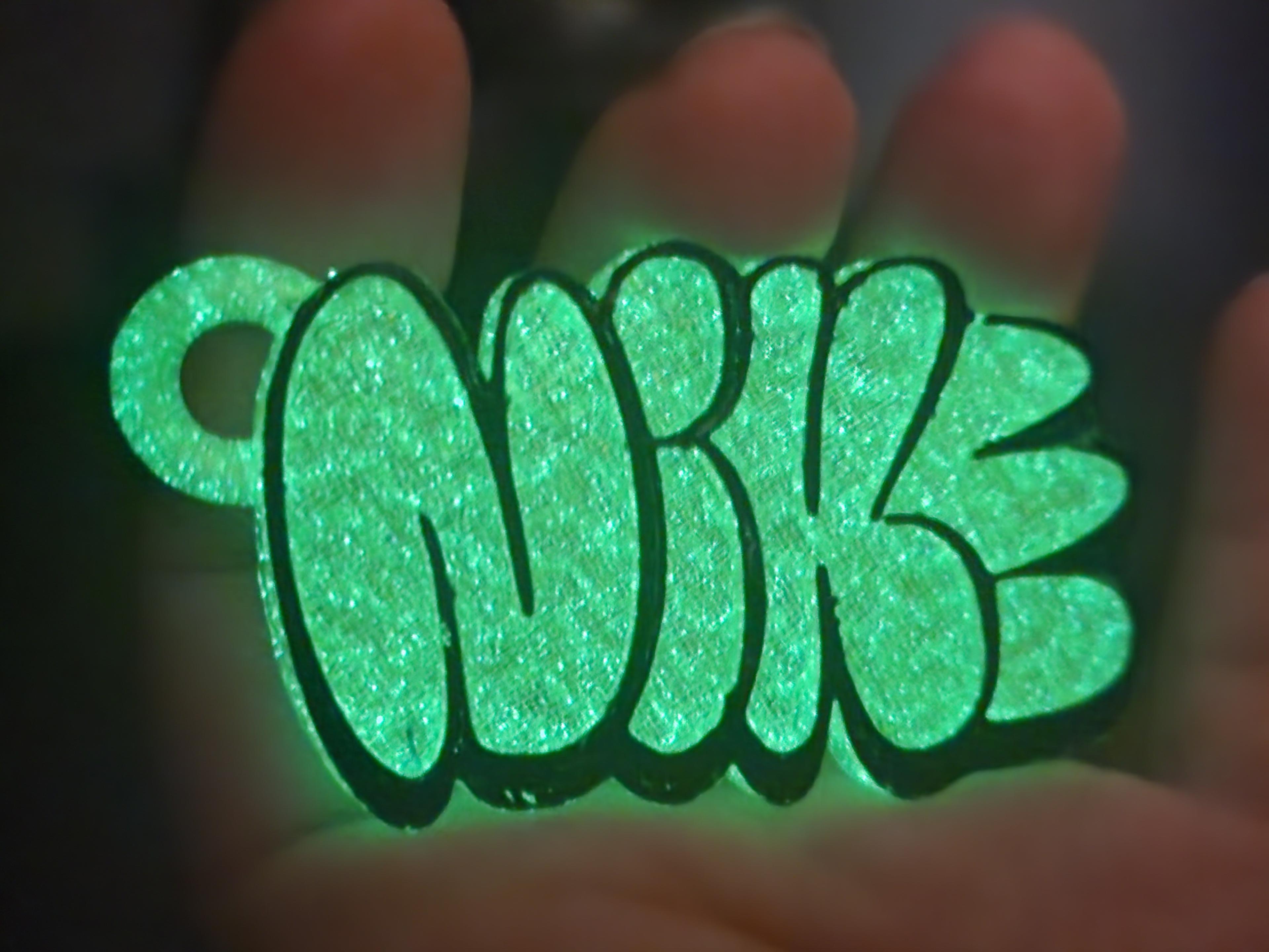 Bubble Nike Keychain 3d model