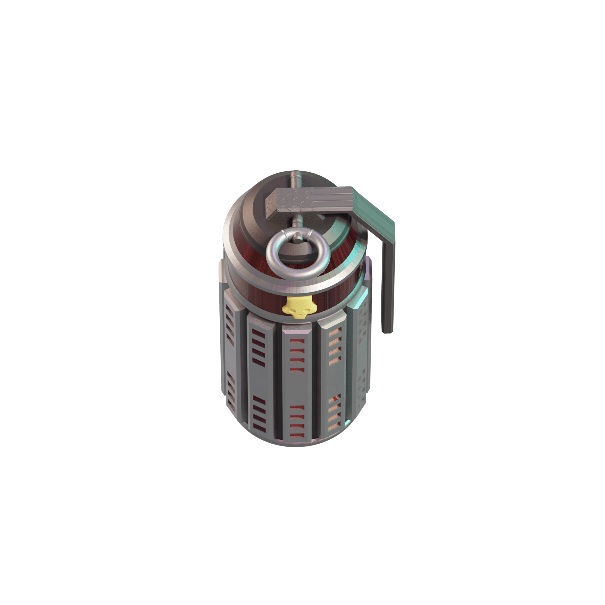 Helldivers 2 G-12 High Explosive Grenade 3d model