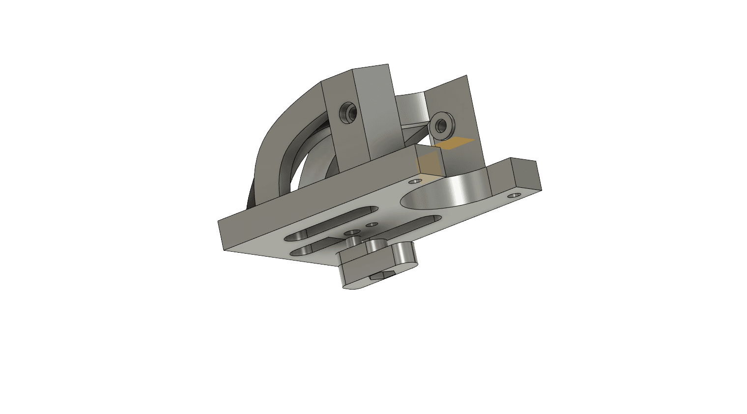 2ND CAMERA MOUNT FOR DIATONE TAYCON C3.1 CINEWHOOP 3d model