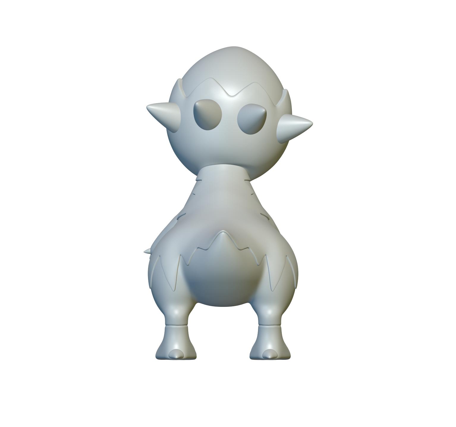 Pokemon Cranidos #408 - Optimized for 3D Printing 3d model