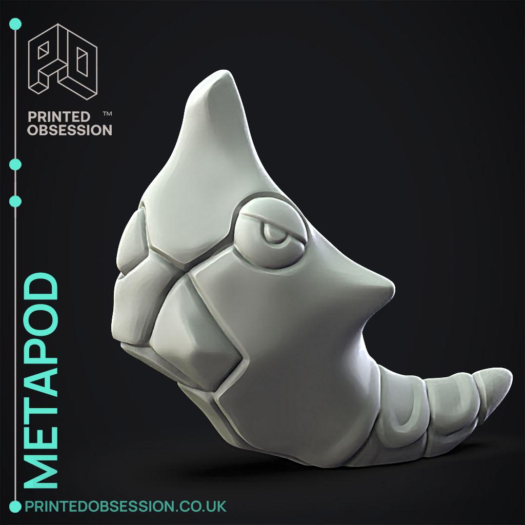 Metapod - Pokemon - Fan Art 3d model