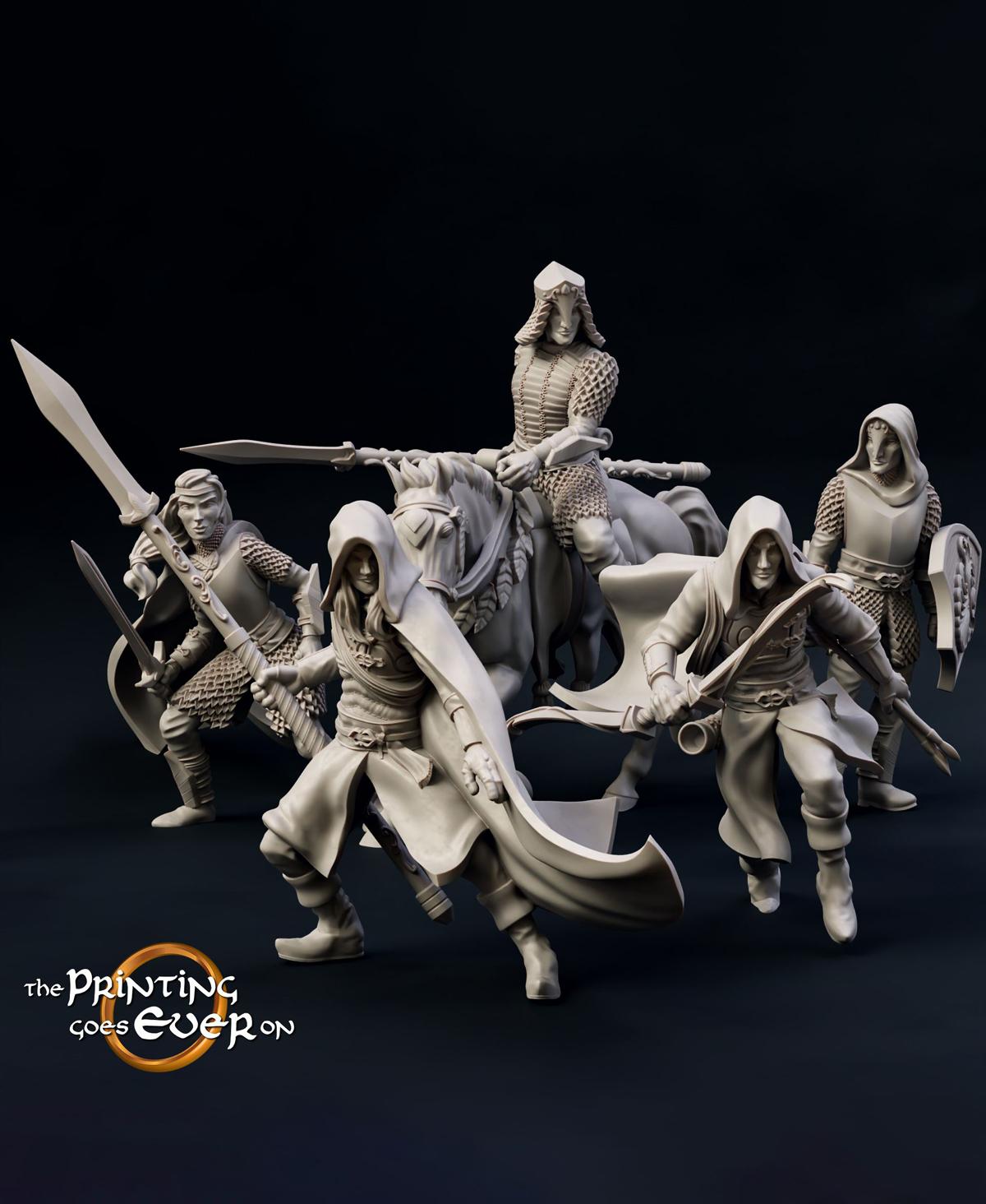 Brightwood Army - Modular 3d model