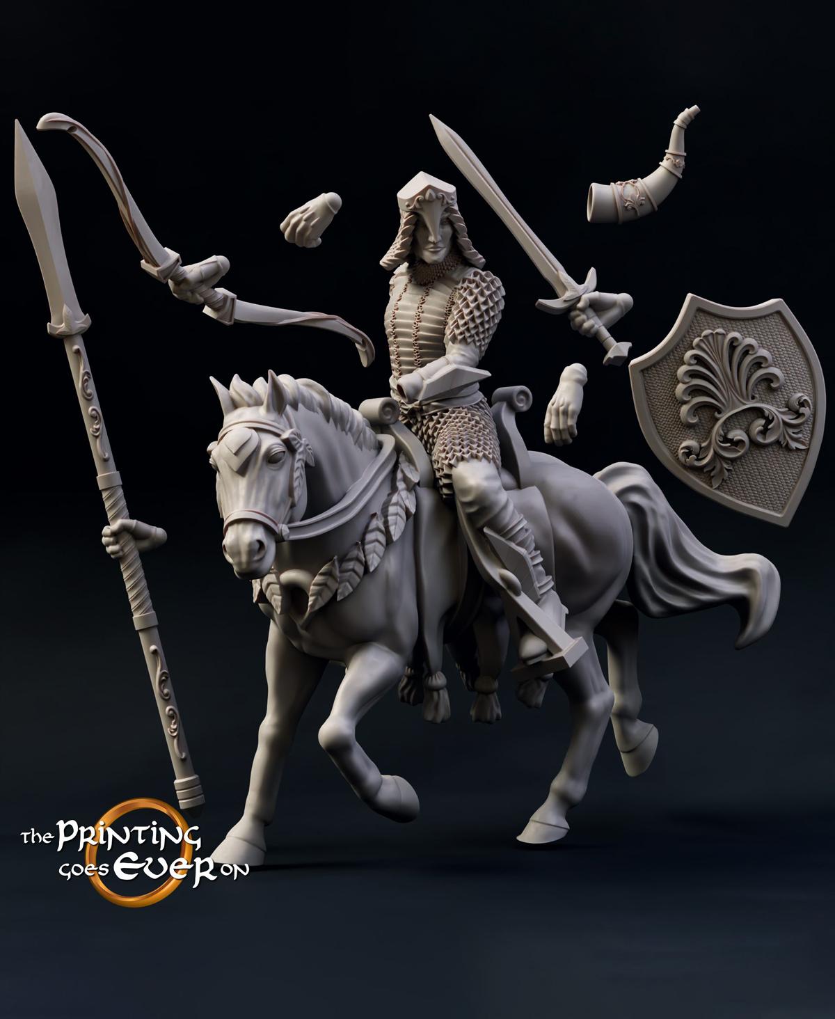 Brightwood Army - Modular 3d model