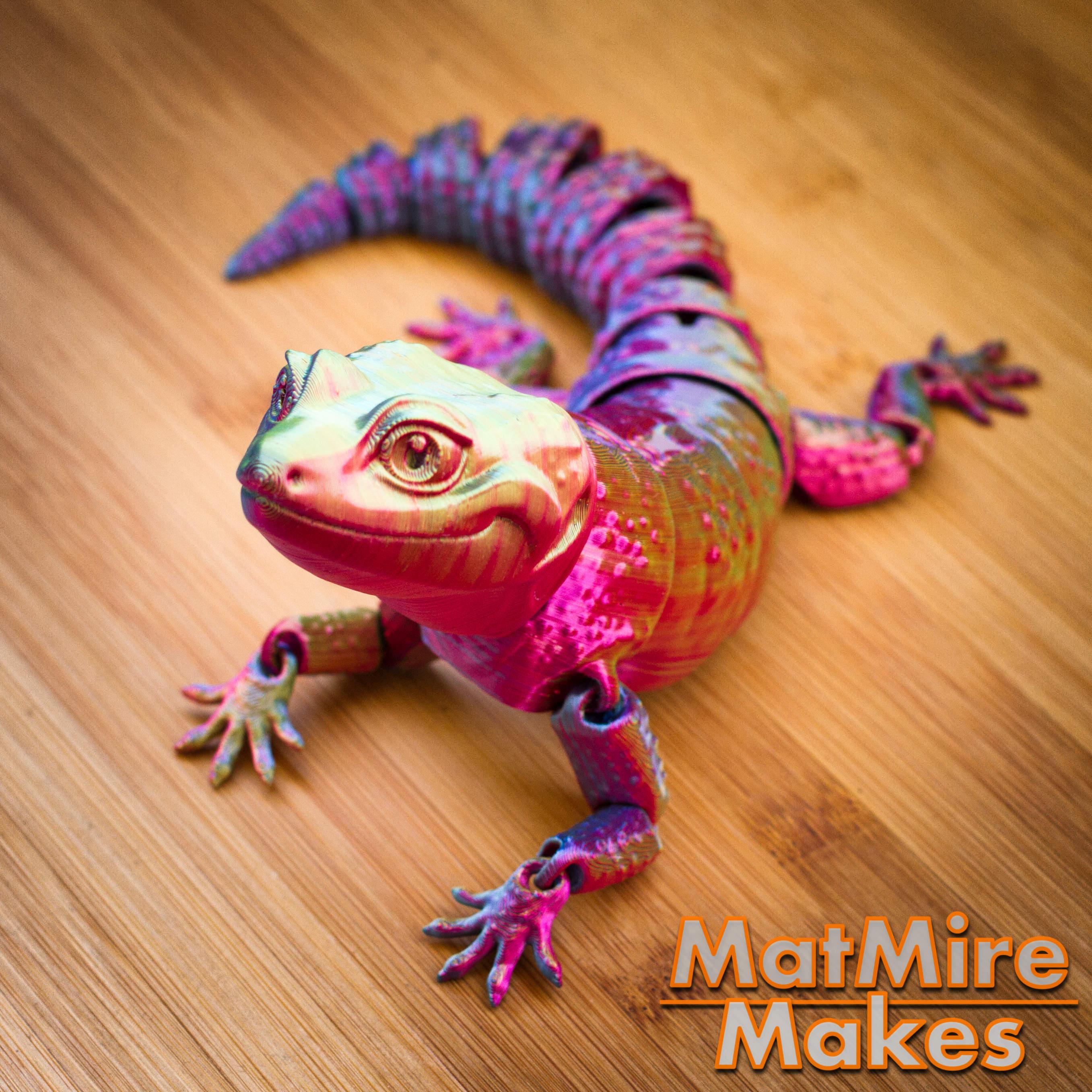 Leopard Gecko - Articulated Figure 3d model