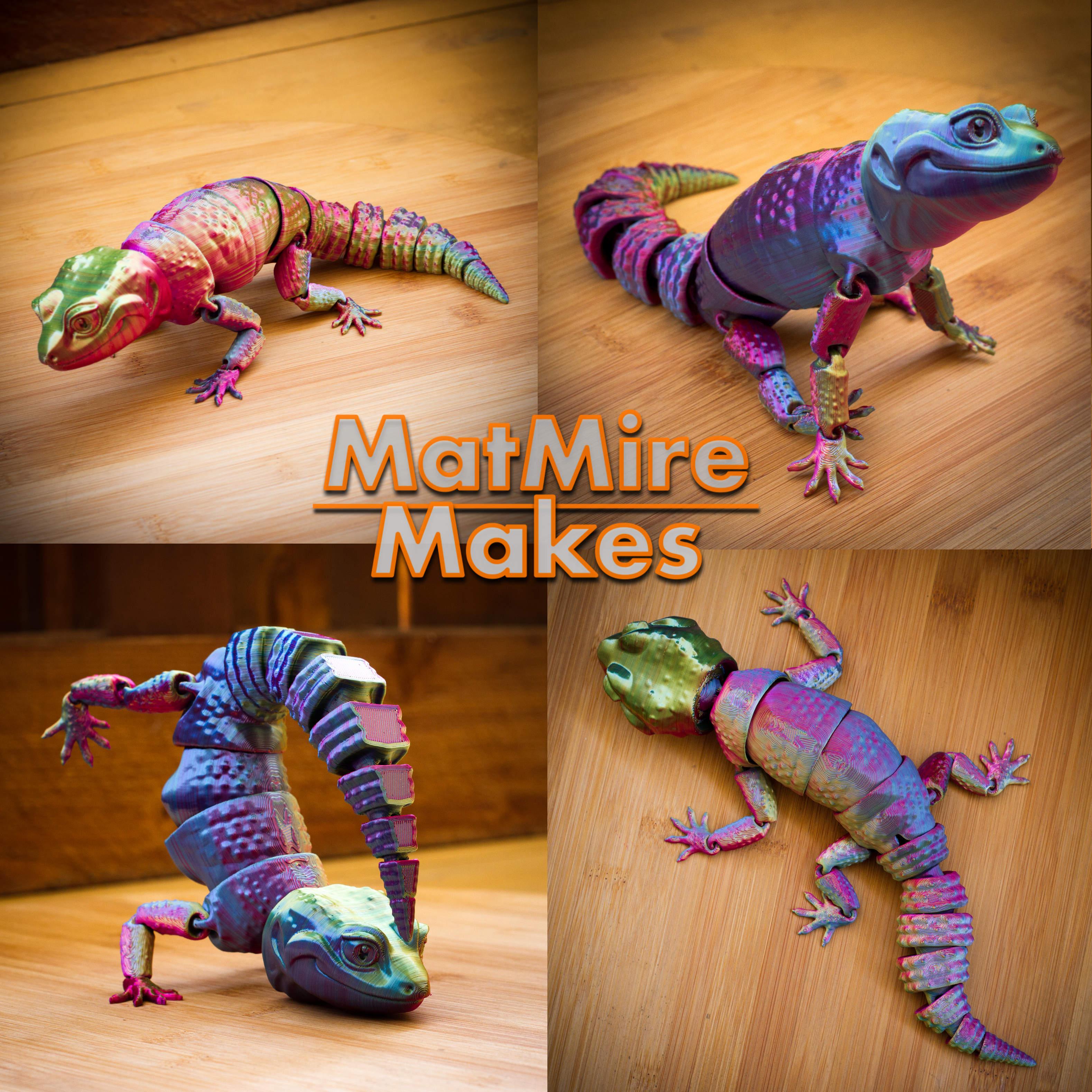 Leopard Gecko - Articulated Figure 3d model