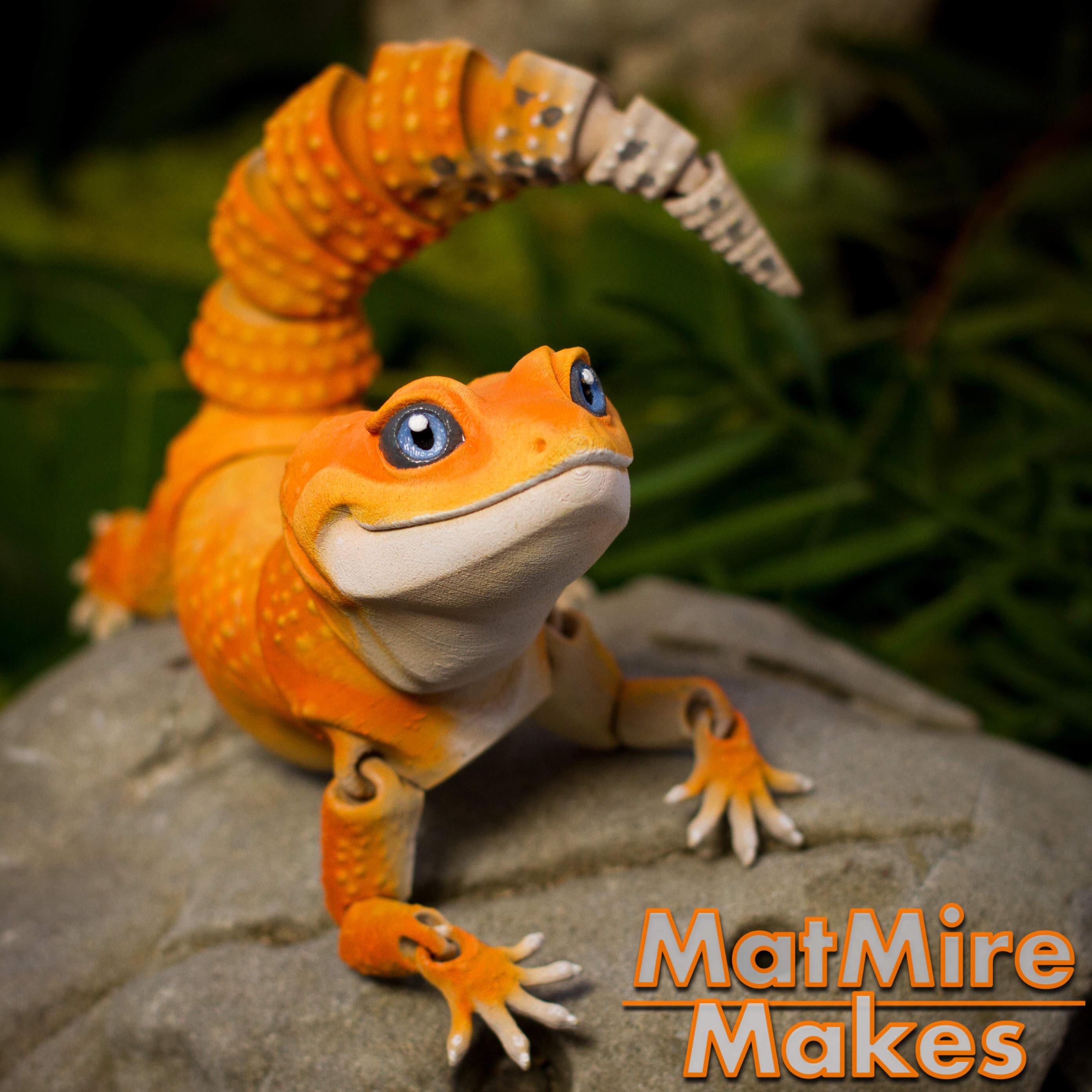 Leopard Gecko - Articulated Figure 3d model