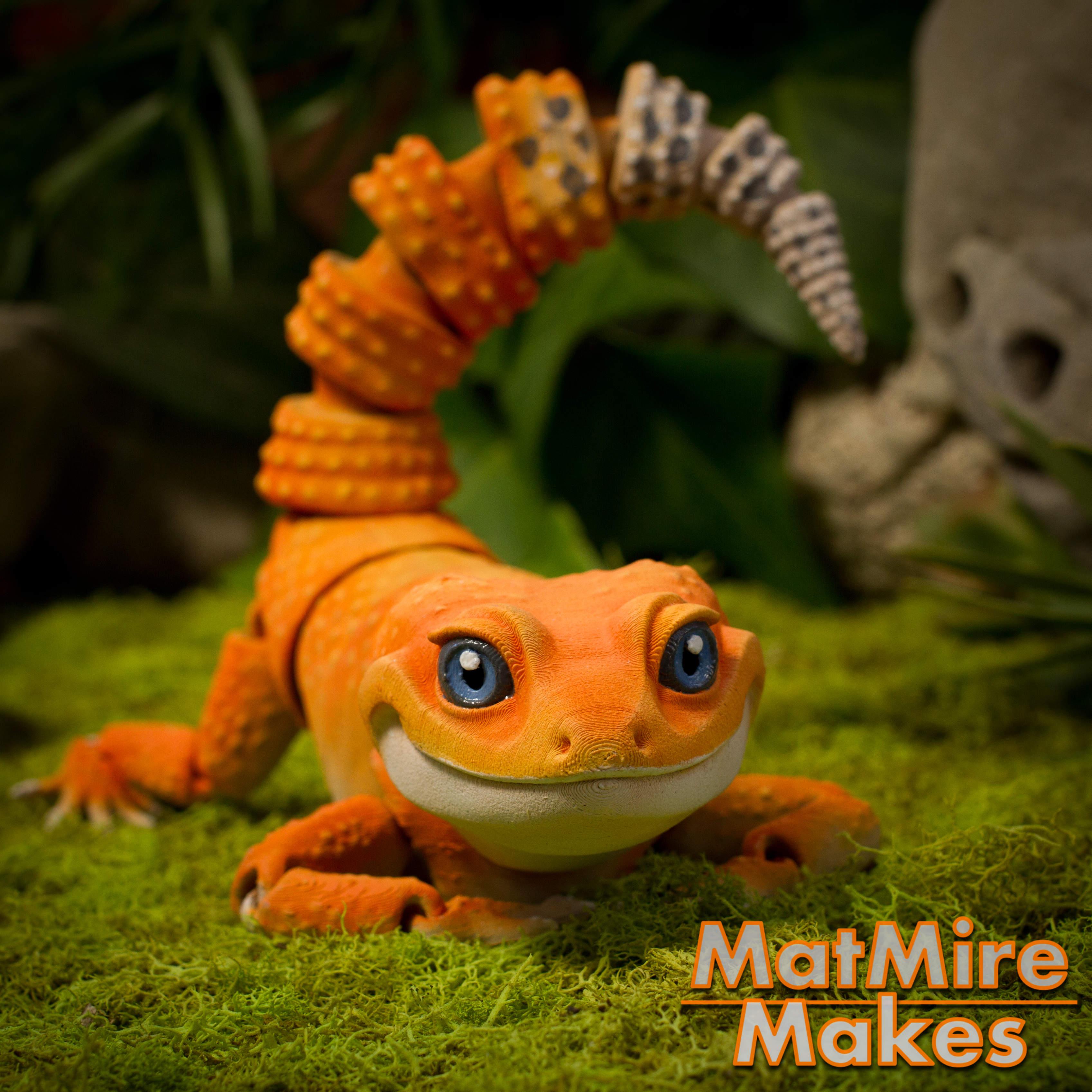 Leopard Gecko - Articulated Figure 3d model