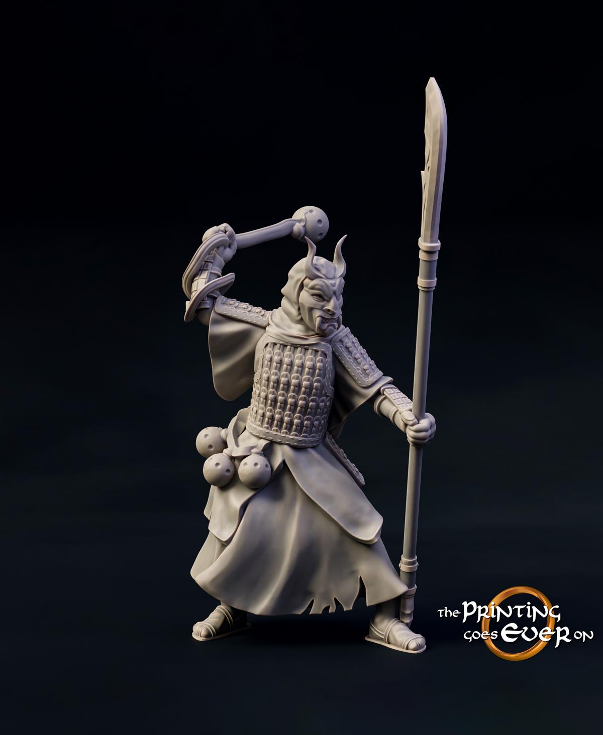 Dark Alchemist - On Foot and Mounted 3d model