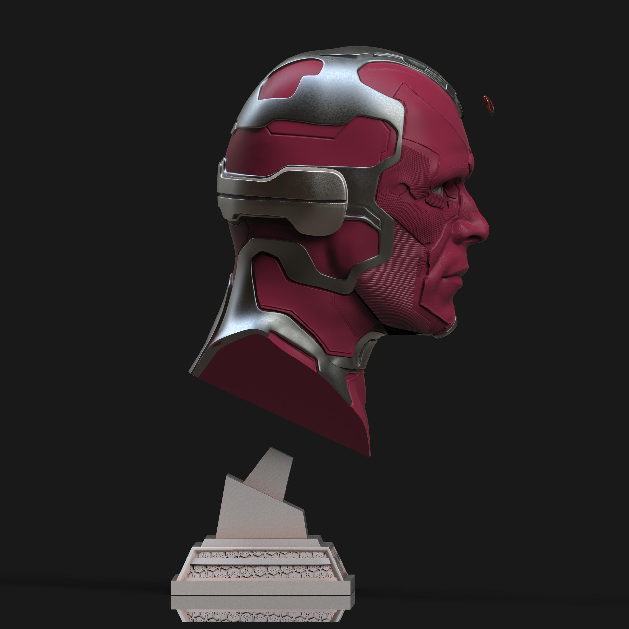 Vision Head (Pre-Supported) 3d model