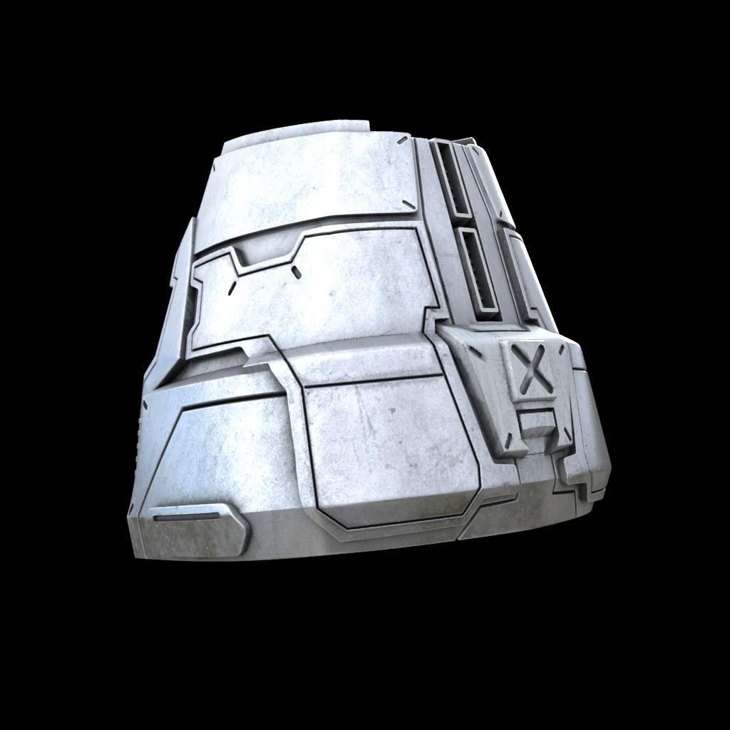 Megatron G1 Helmet 3d model