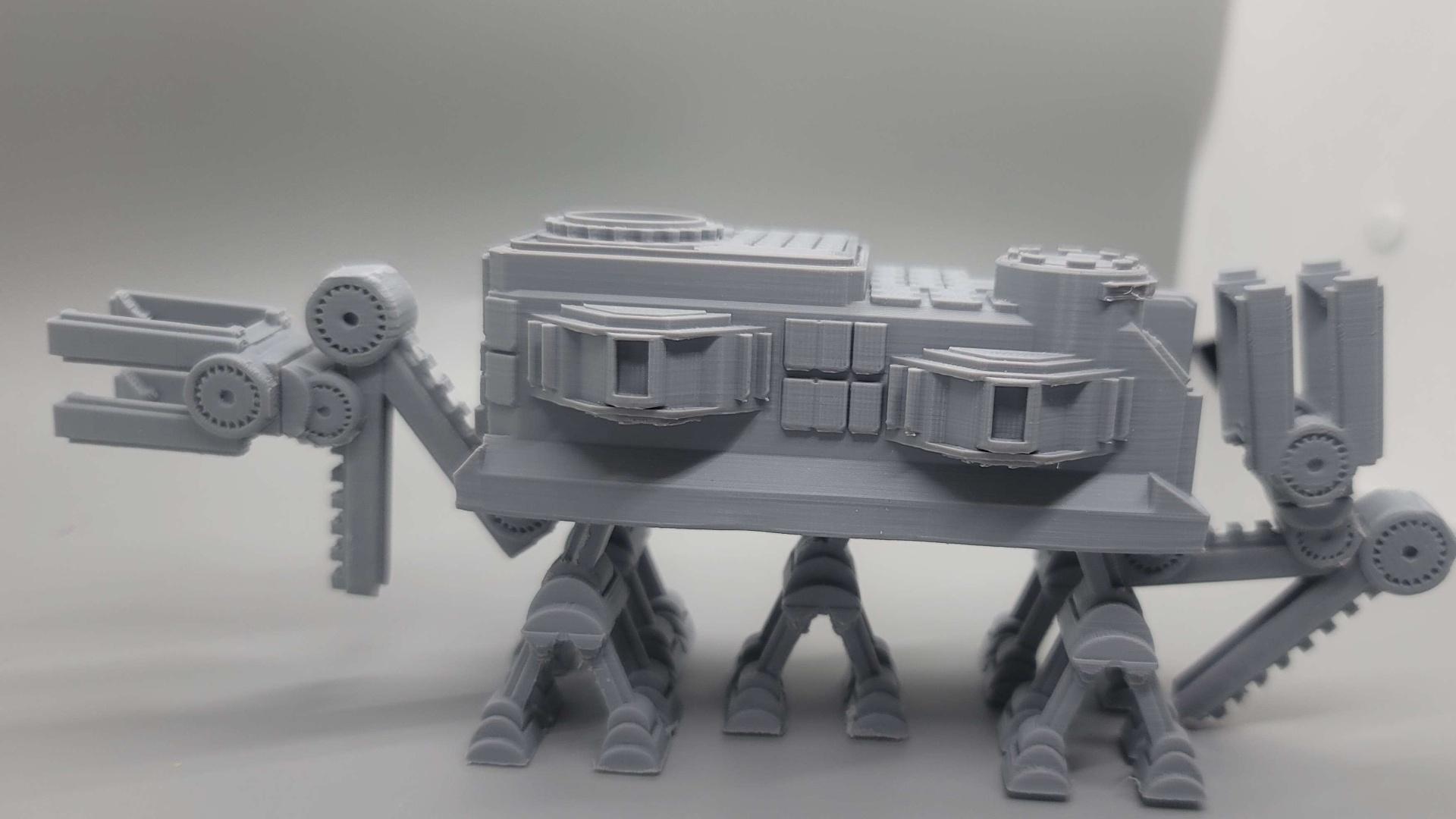 FHW Worker Bots Constructor Builder Tank 3d model