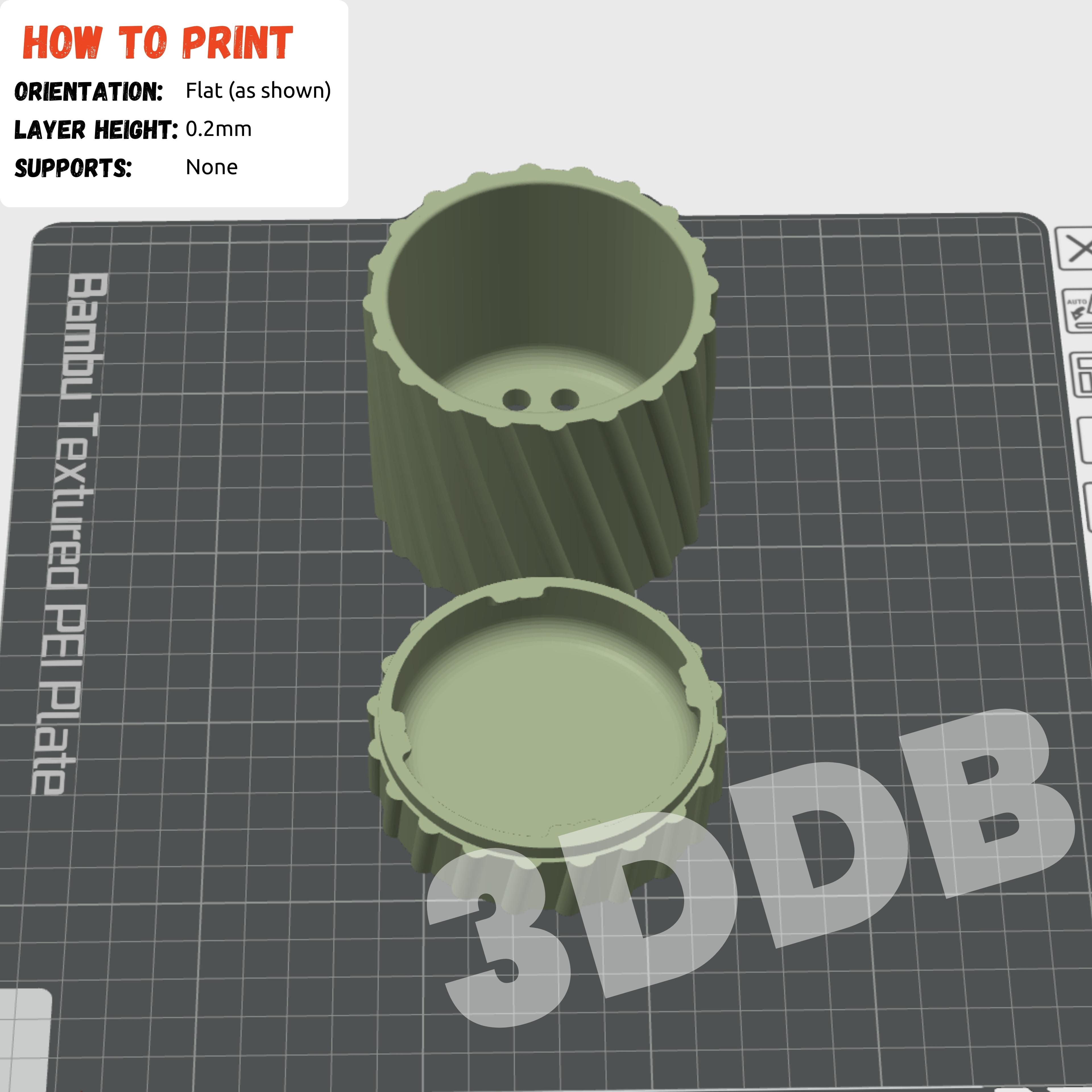 The "Rota" Table Planter 3d model