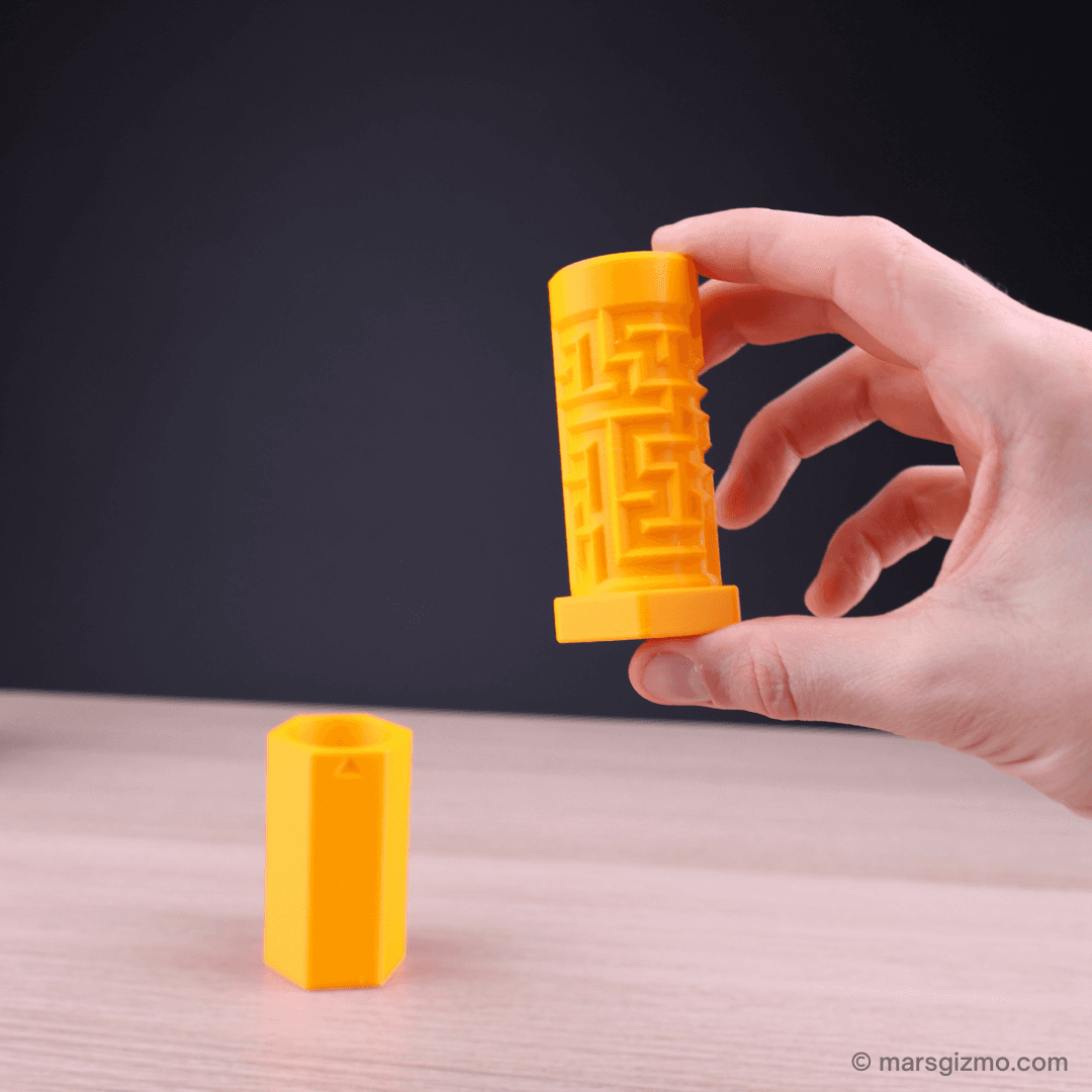 3D Maze Puzzle Box - Print-ready STL "Anti-Cheat" version - Check it in my video: https://youtu.be/ZiE7E7PouqI

My website: https://www.marsgizmo.com - 3d model