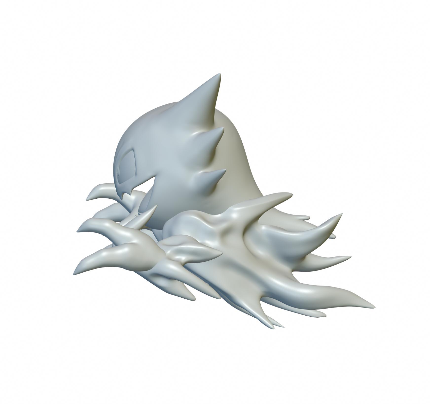 Pokemon Haunter #93 - Optimized for 3D Printing  3d model