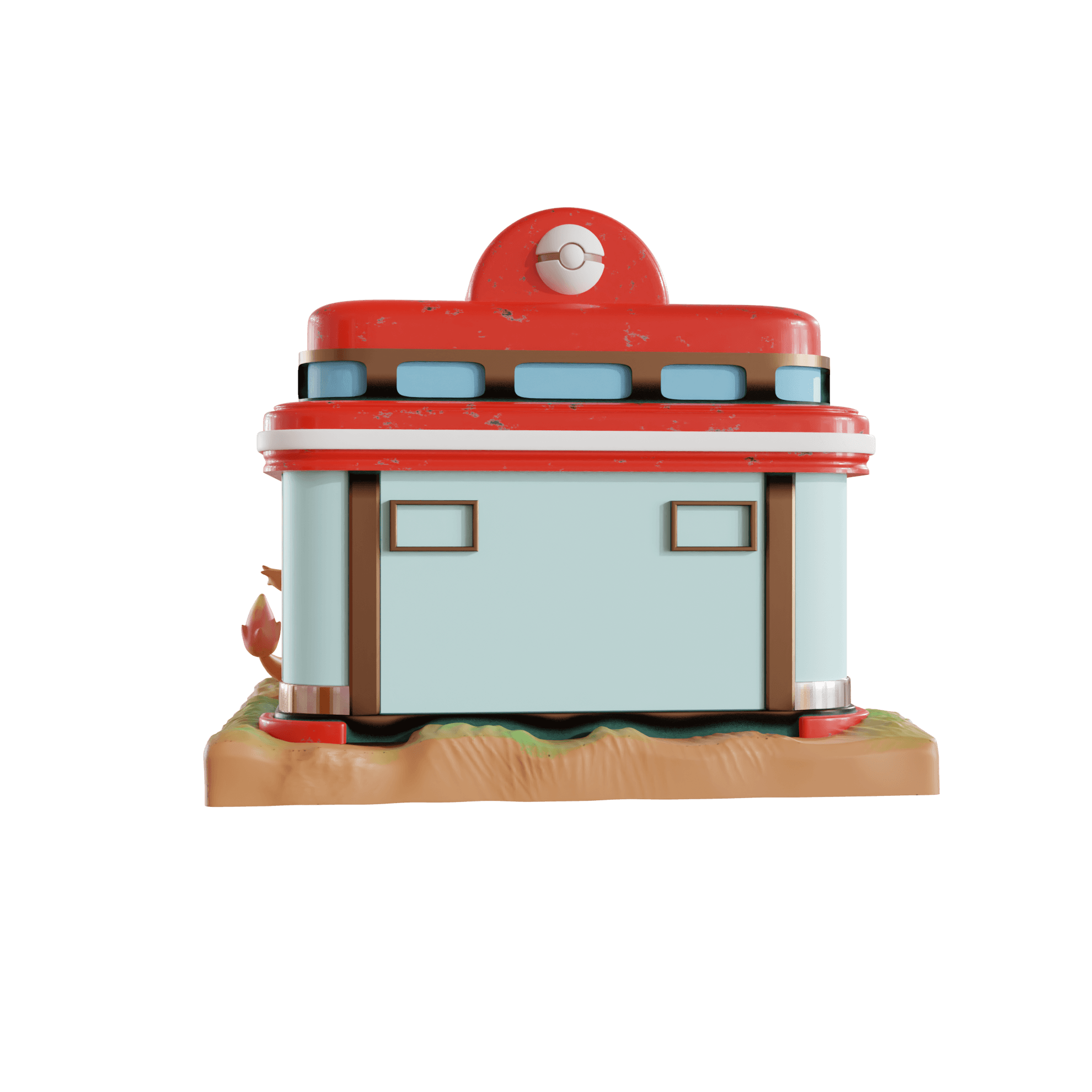 Pokemon Center Card Case 3d model