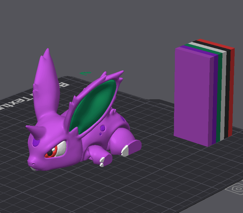 Articulating Nidoran - Male - Pokemon 3d model