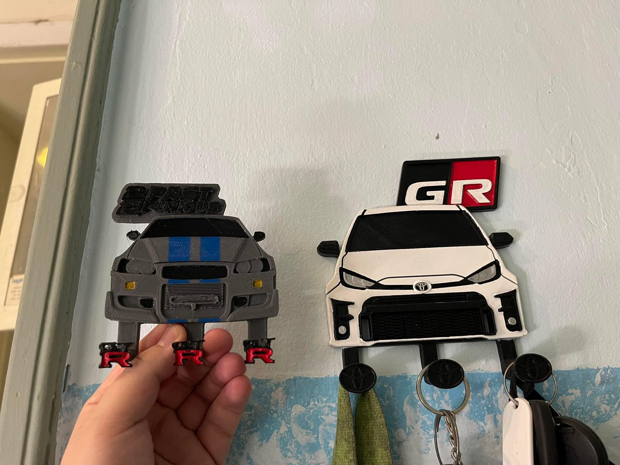 2Fast 2Furious GTR Key Hanger 3d model