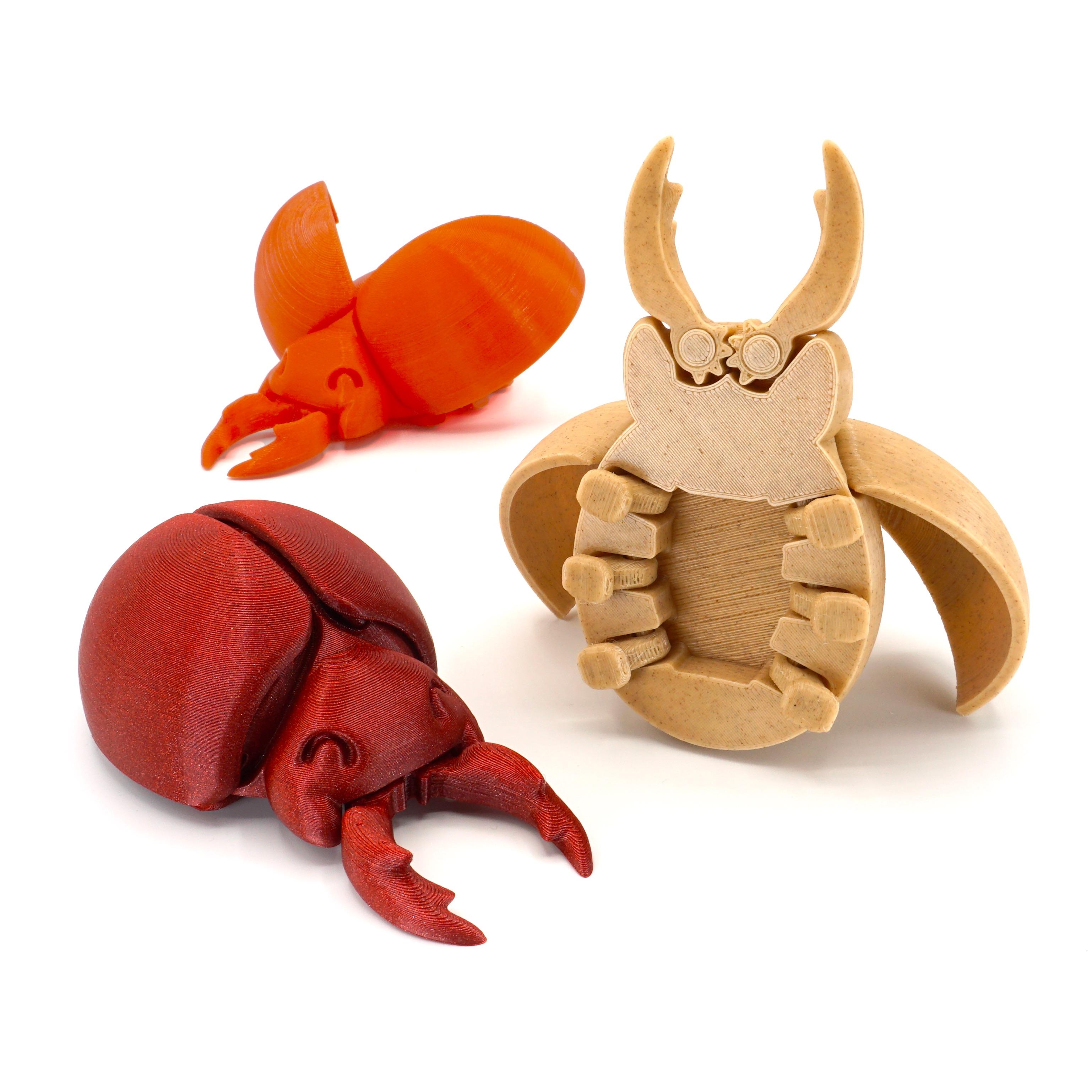 Happy Beetles 3d model