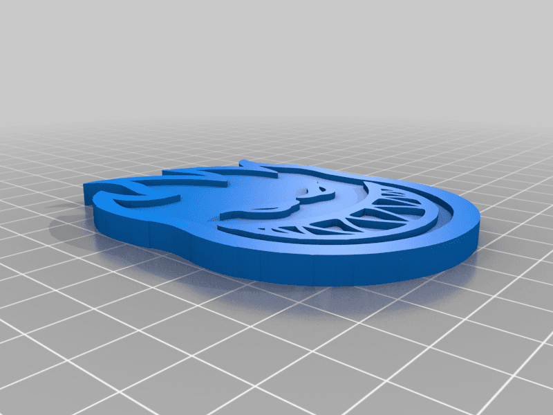 Spitfire Logo 3d model