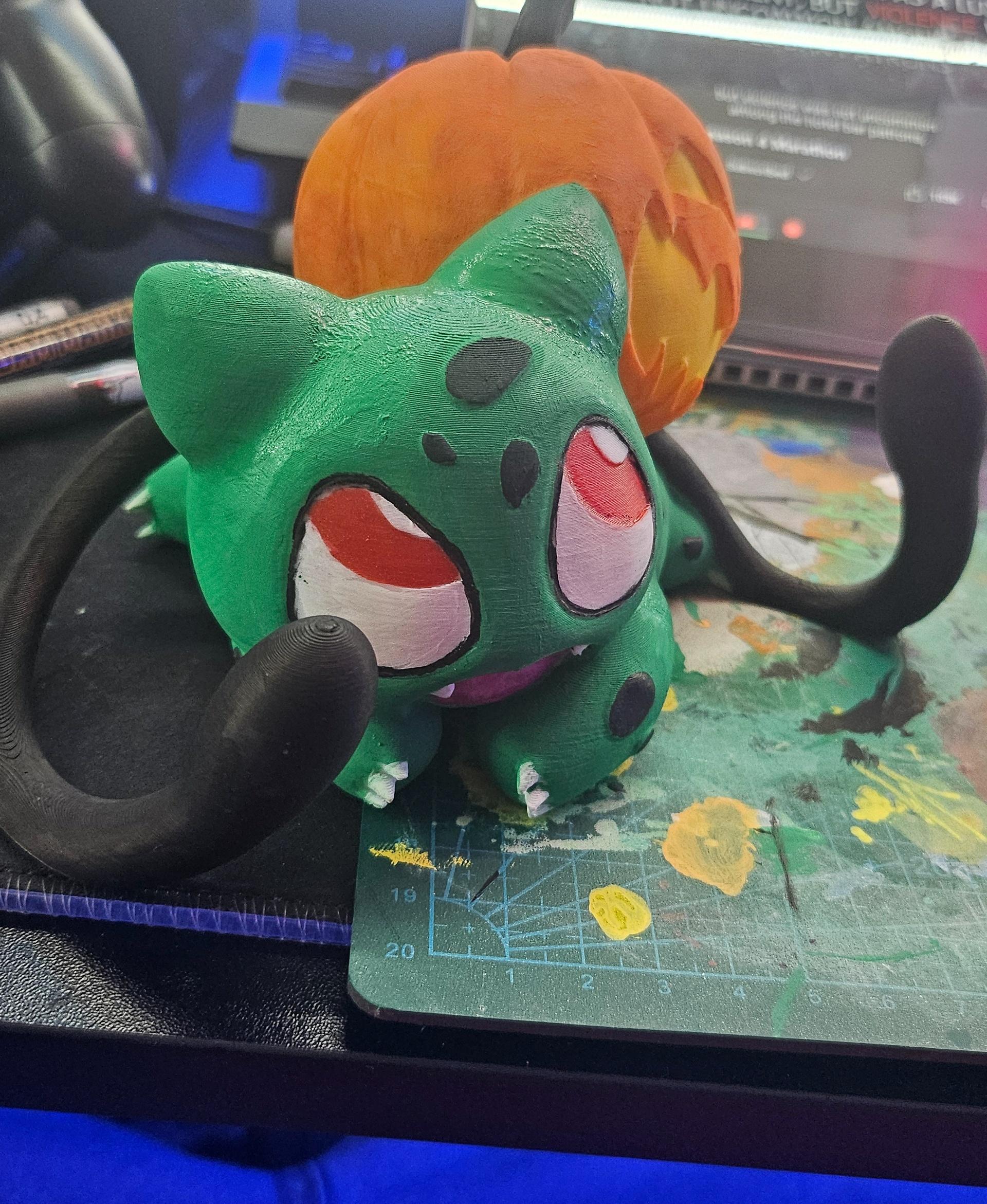 Bulbasaur Pumpkin 3d model