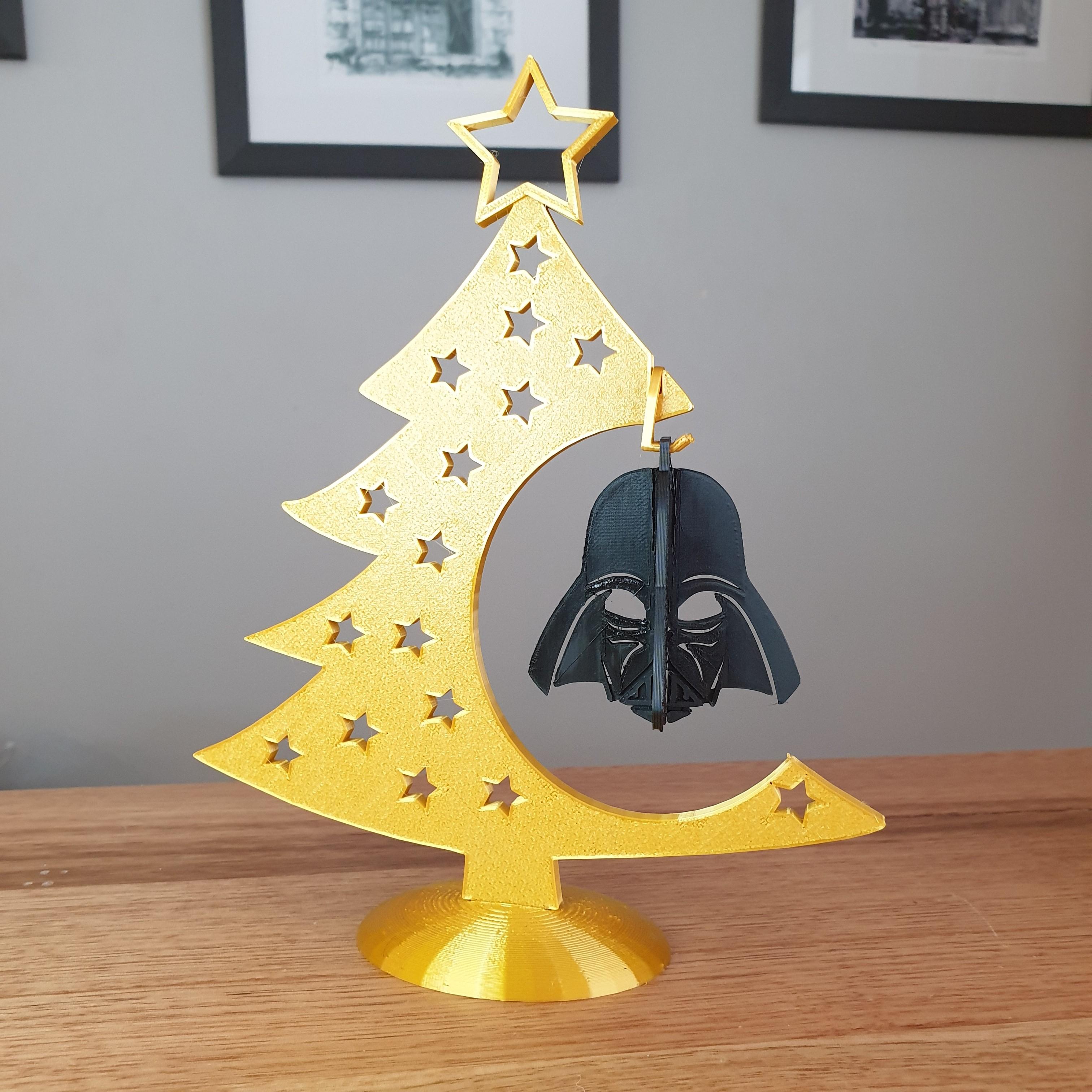 Darth Vader Bauble 3d model